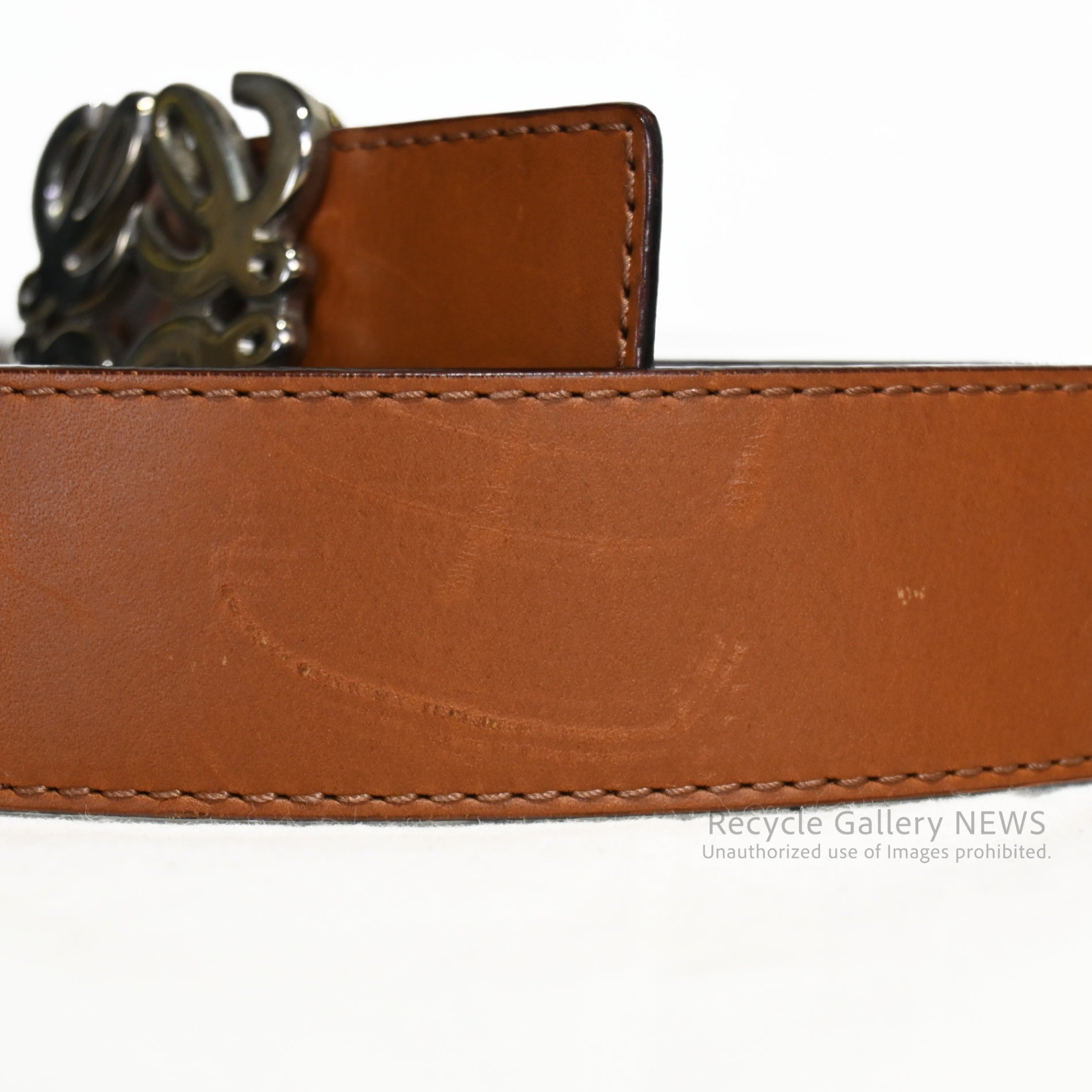 LOEWE Vintage Anagram Reversible Belt / ヴィンテージ ロエベ アナグラム リバーシブル ベルト