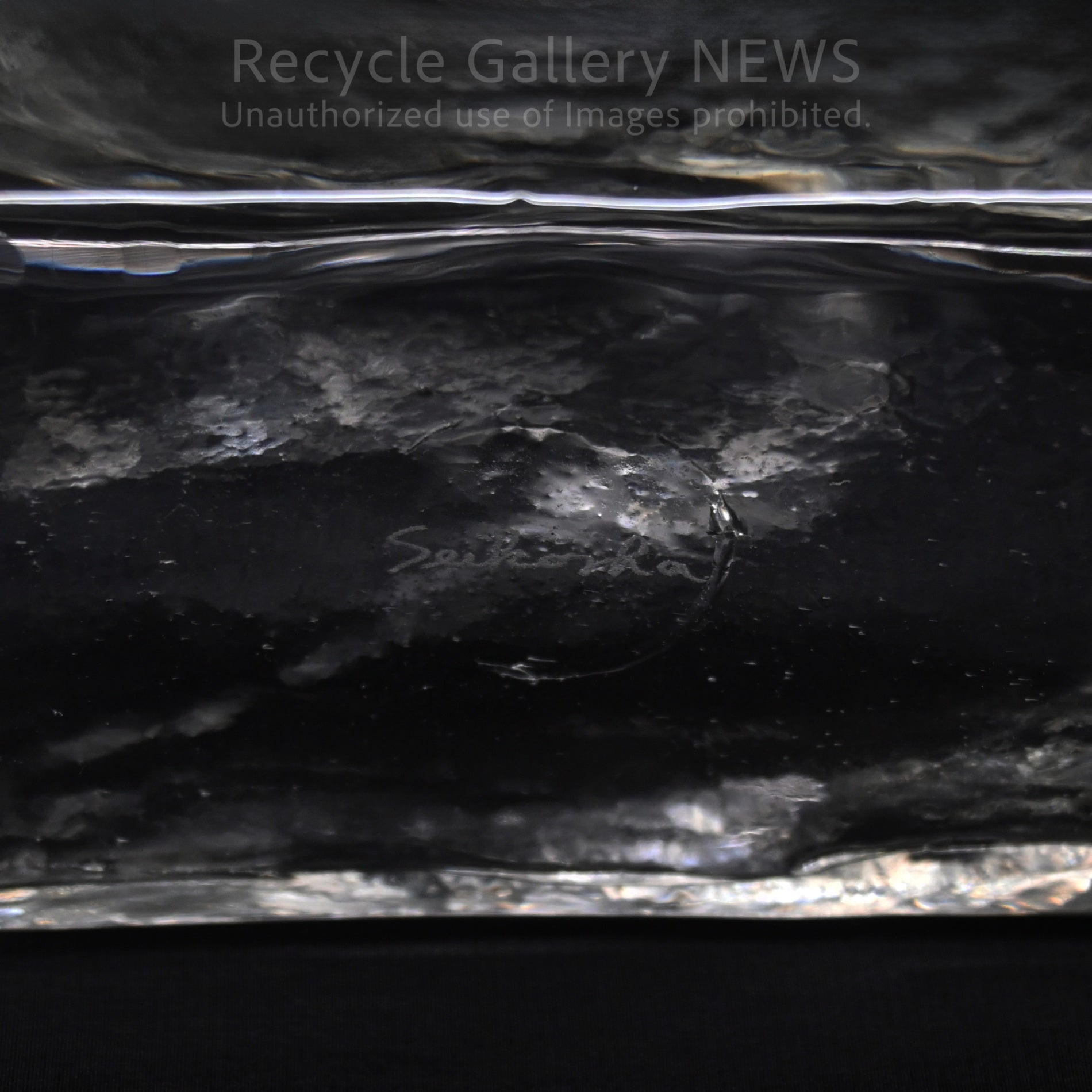 Seikosha Glass Studio Naoya Arakawa Handblown Glass Perfume Bottle / 晴耕社ガラス工房 荒川尚也 ハンドメイド アートガラス 香水瓶