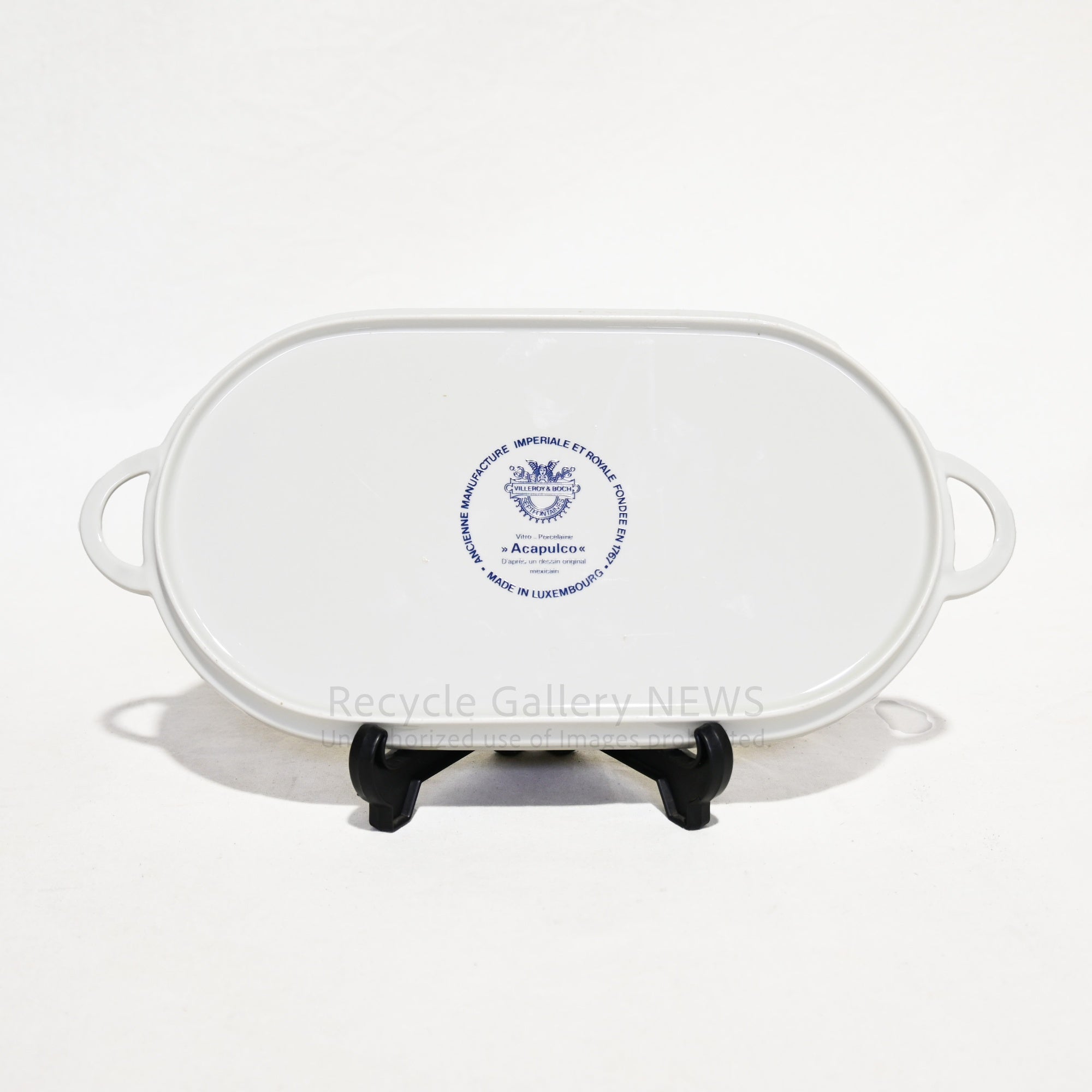 Villeroy&Boch Acapulco oval plate France Made in Germany / ビレロイ＆ボッホ アカプルコ プレート トレー 皿 フランス ドイツ製