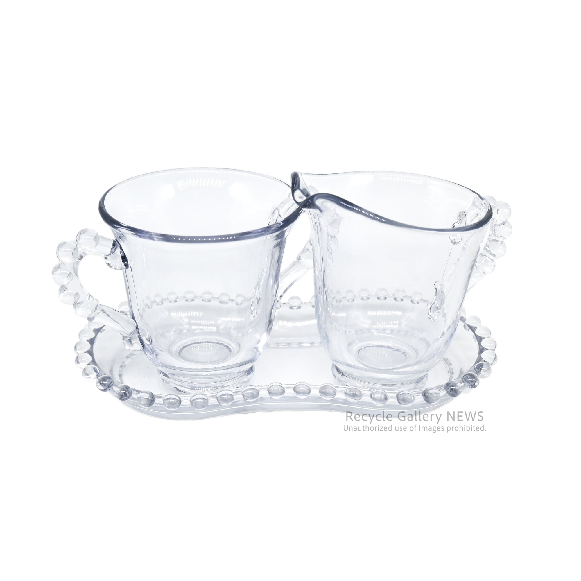 imperial 50s "candlewick" 3piece set American Mid Century Modern / インペリアル社 50年代 "キャンドルウィック" 3ピースセット アメリカ ミッドセンチュリー
