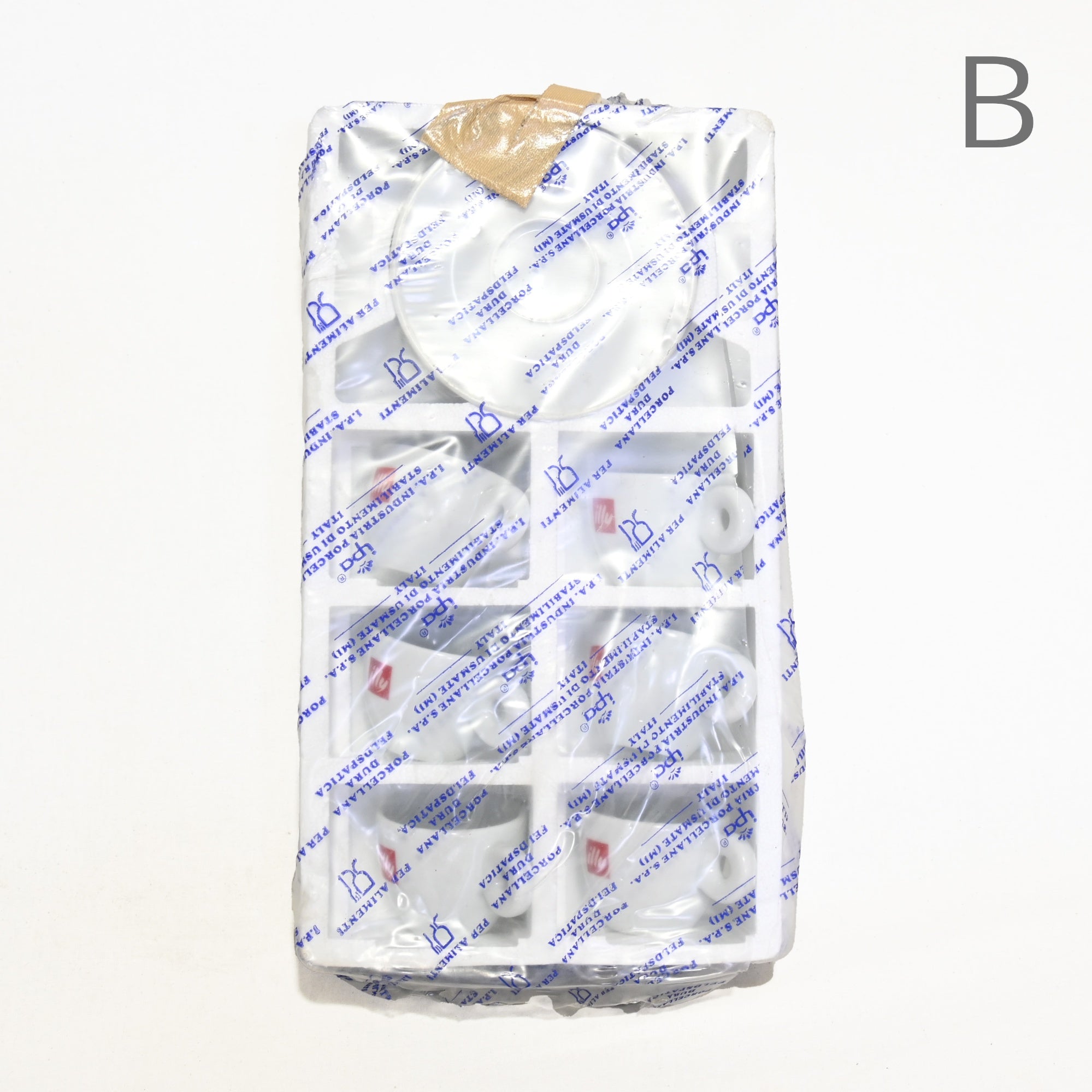 illy Demitasse Coffee Cups C&S 6 pair set Made in Italy / イリー デミタスカップ＆ソーサー 6客セット コーヒーカップ イタリア イッリカッフェ