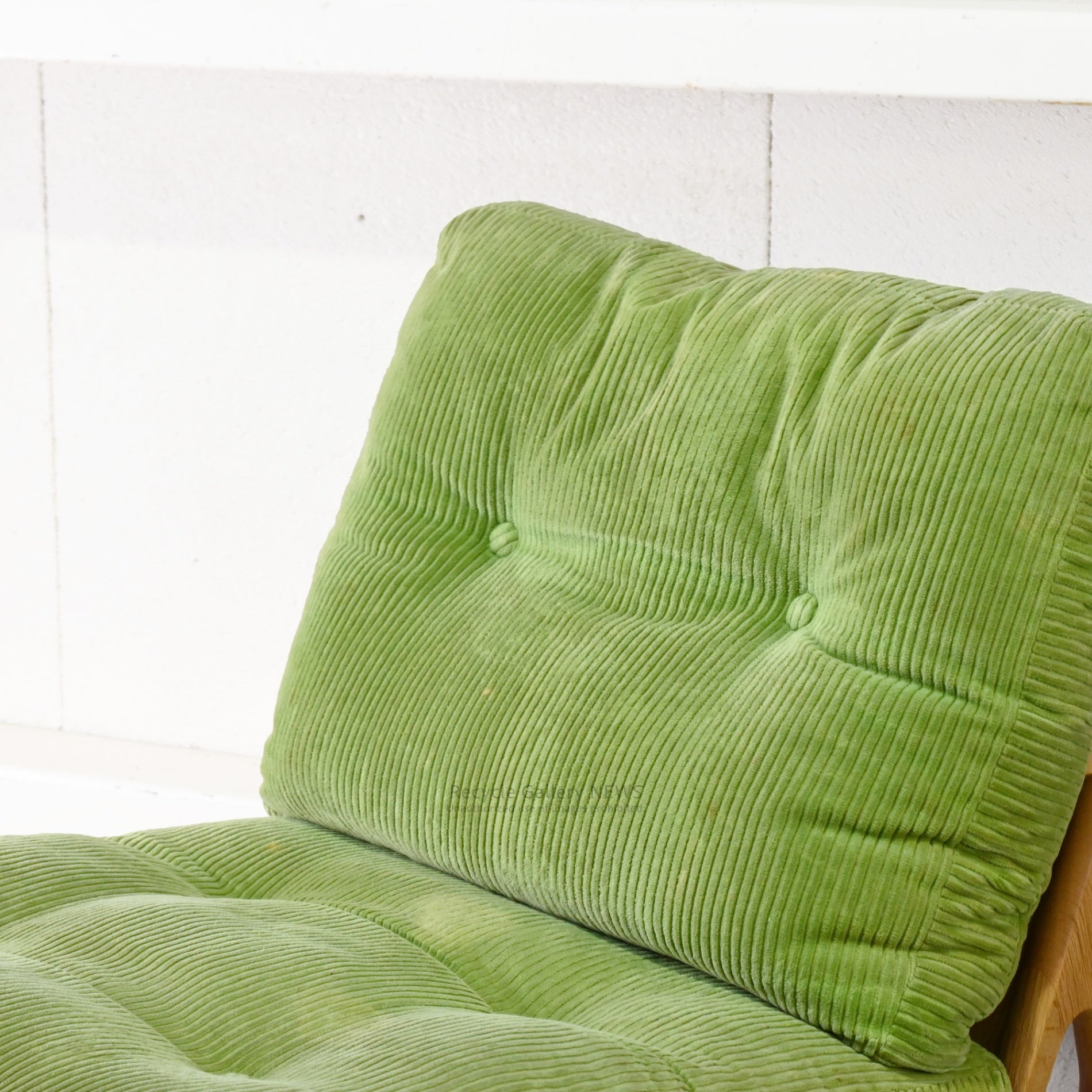 Maruni60 Frame Chair in Green Fabric Japanese Mid Century Modern / マルニ60 フレームチェア グリーンファブリック 日本 ミッドセンチュリー  ジャパニーズモダン
