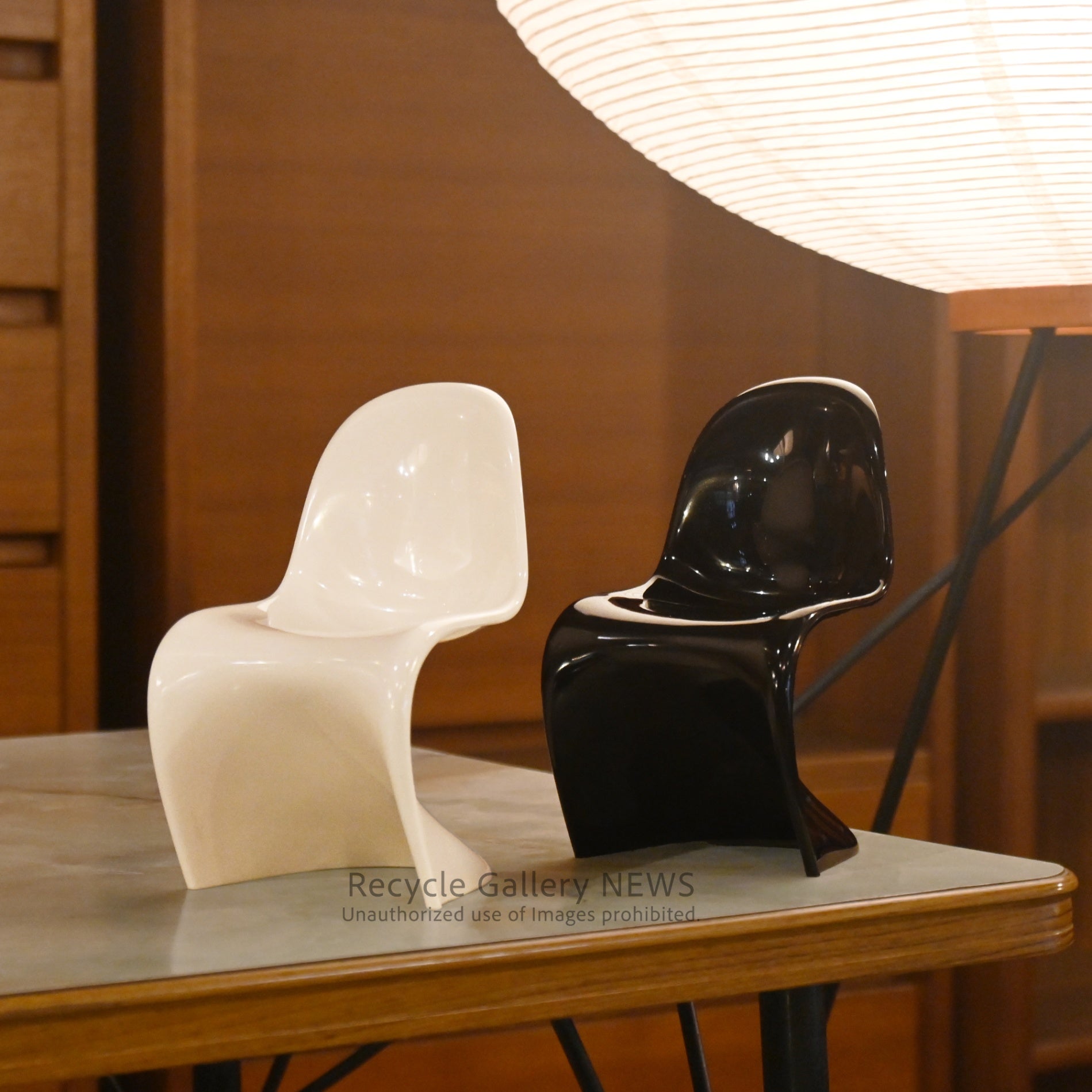vitra 1/6 Scale Miniature Panton Chair by Verner Panton Swiss Mid-Century Modern / ヴィトラ パントンチェア 6/1 ミニチュアコレクション スイス ミッドセンチュリー ヴァーナーパントン