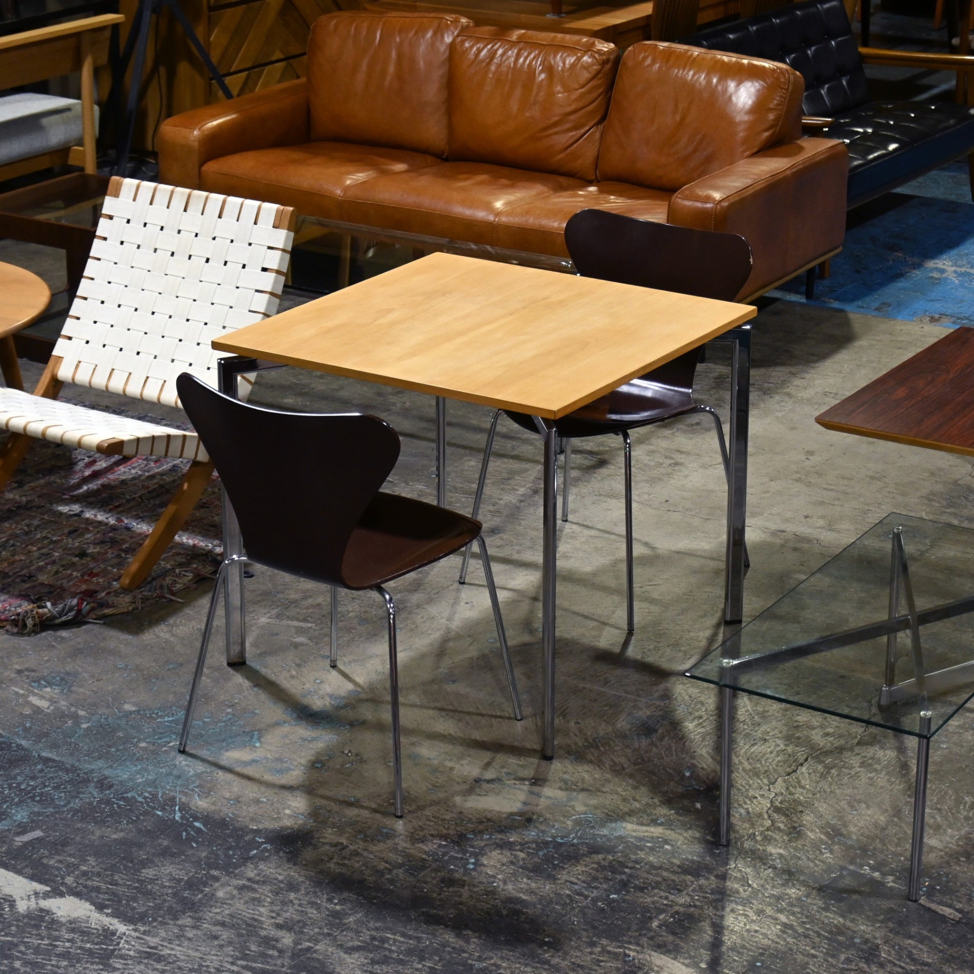 CAMPUS BY LAMMHULTS Square Table  Sweden Scandinavian Modern Furniture / ラムホルツ キャンパスシリーズ スクエアテーブル スウェーデン 北欧家具 北欧モダン