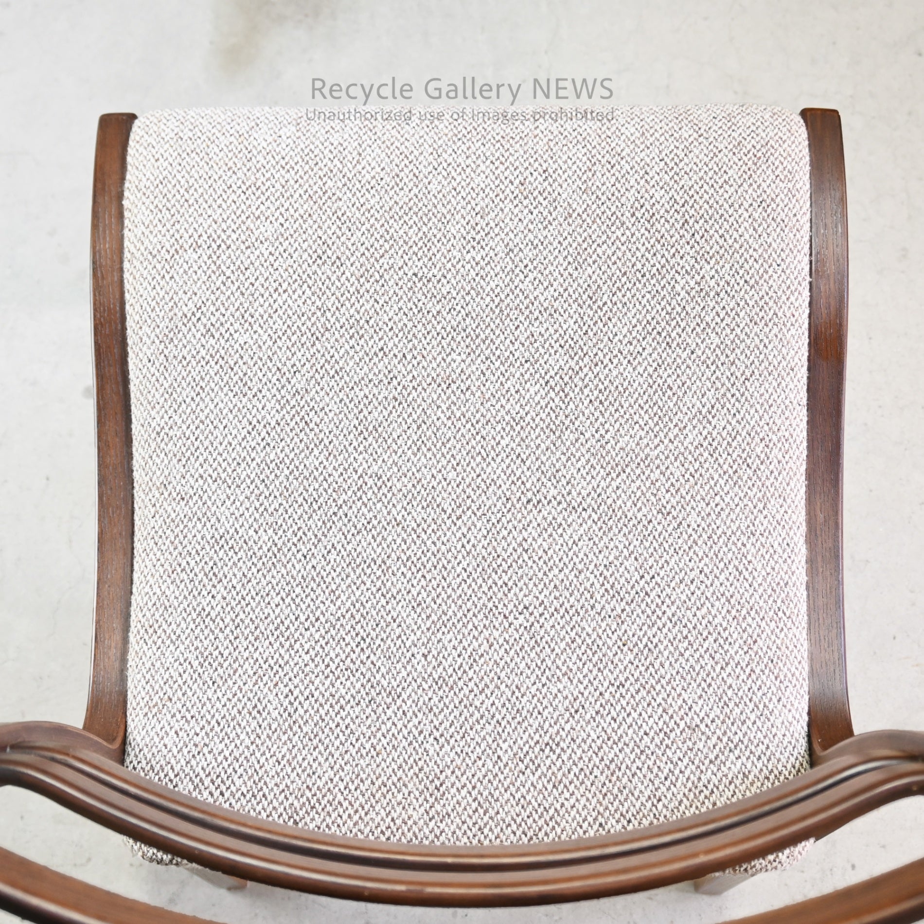 Fuji Furniture Wooden Armless Chair "Calm" Japan Scandinavian Style / 冨士ファニチア アームレスチェア カーム 日本 北欧 木製