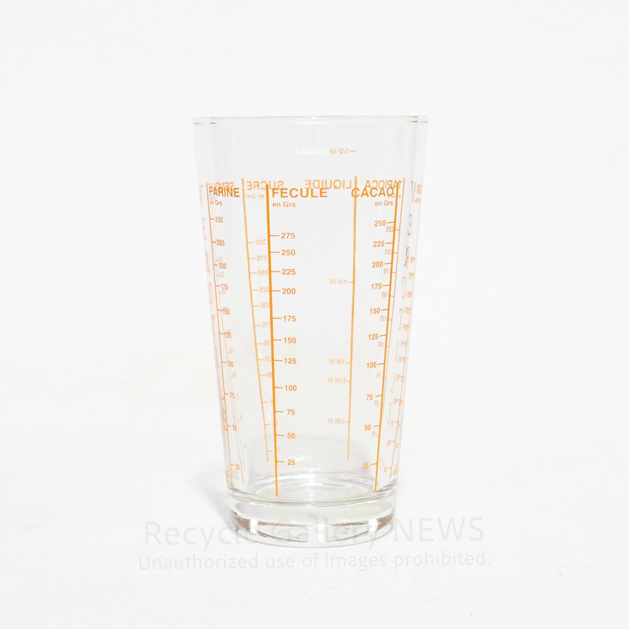 Bormioli Rocco VERUTILE Measuring glass French Vintage / ボルミオリ ロッコ VERUTILE メジャーグラス 計量カップ フランス ヴィンテージ