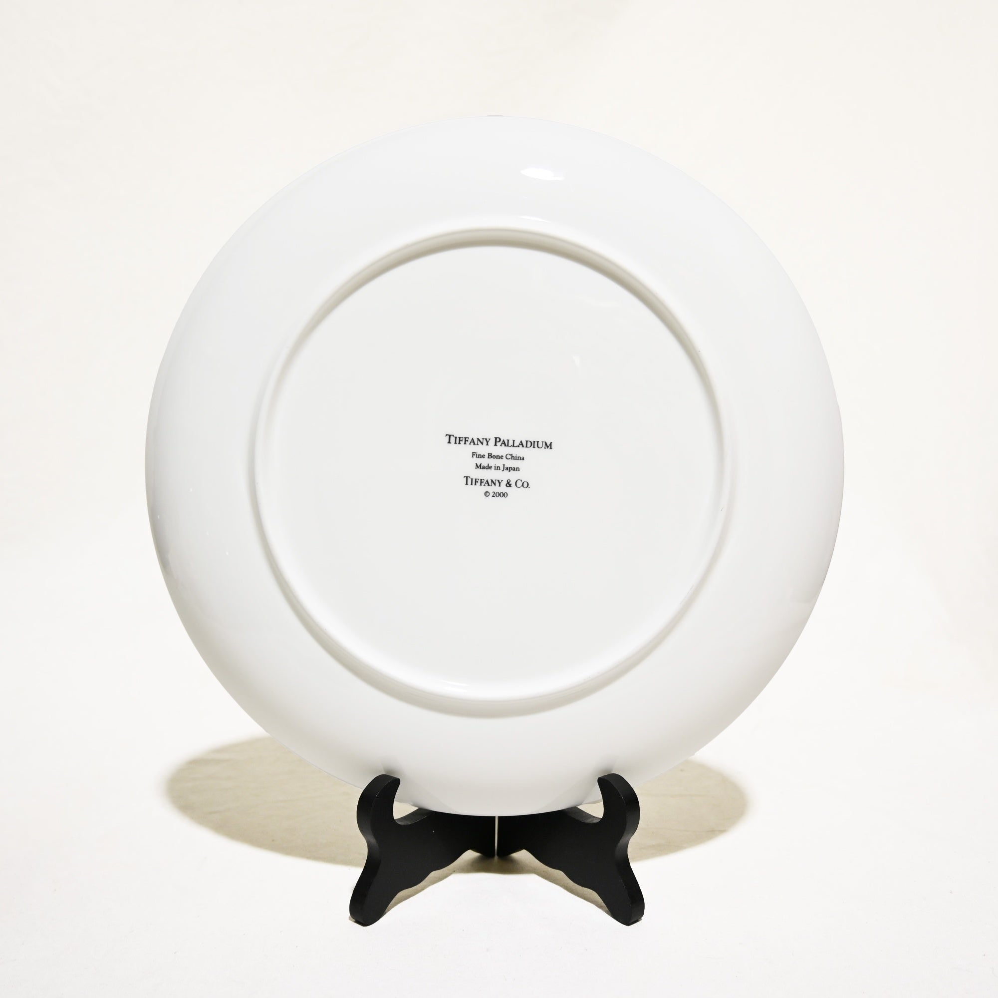 TIFFANY＆Co. TIFFANY PALLADIUM Large plate Made in Japan / ティファニー パラディウム 大皿 日本製