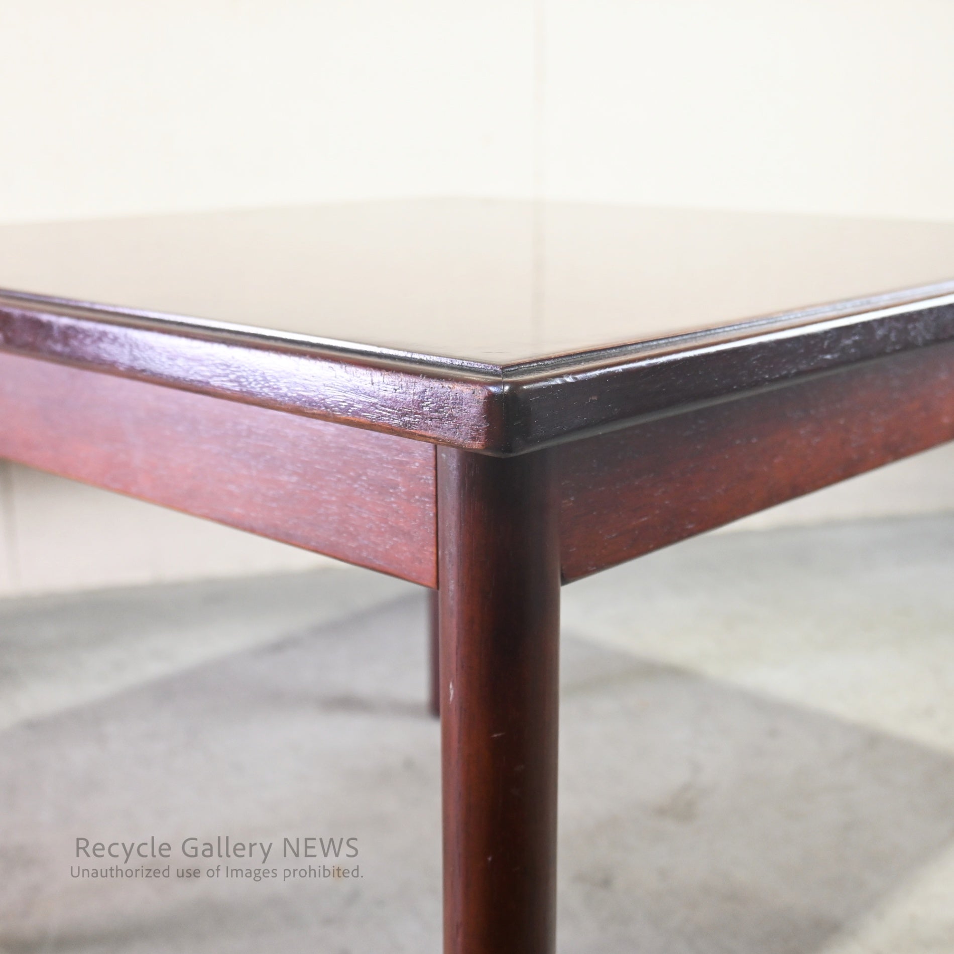Old Maruni Mahogany Square Table Japanese Modern Design / オールドマルニ マホガニースクエアテーブル 日本 モダンデザイン