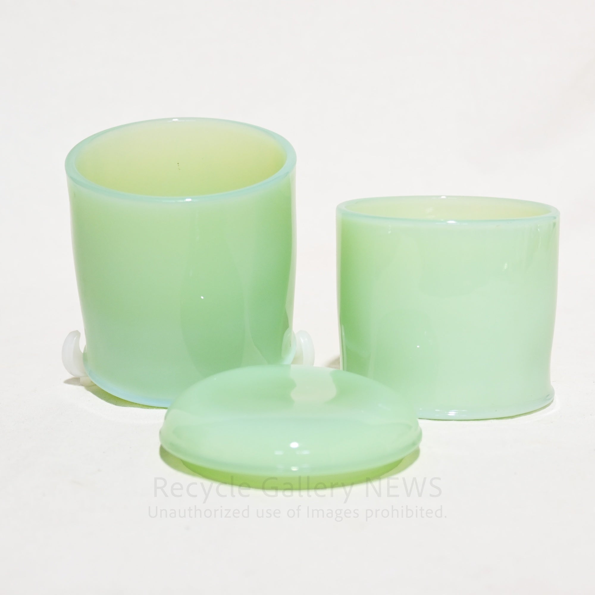 SHISEIDO Cotton Pot Novelty Small Item Holder 2001 Japan / 資生堂 2段コットンポット 限定 非売品 ノベルティ 小物入れ 2001年 日本