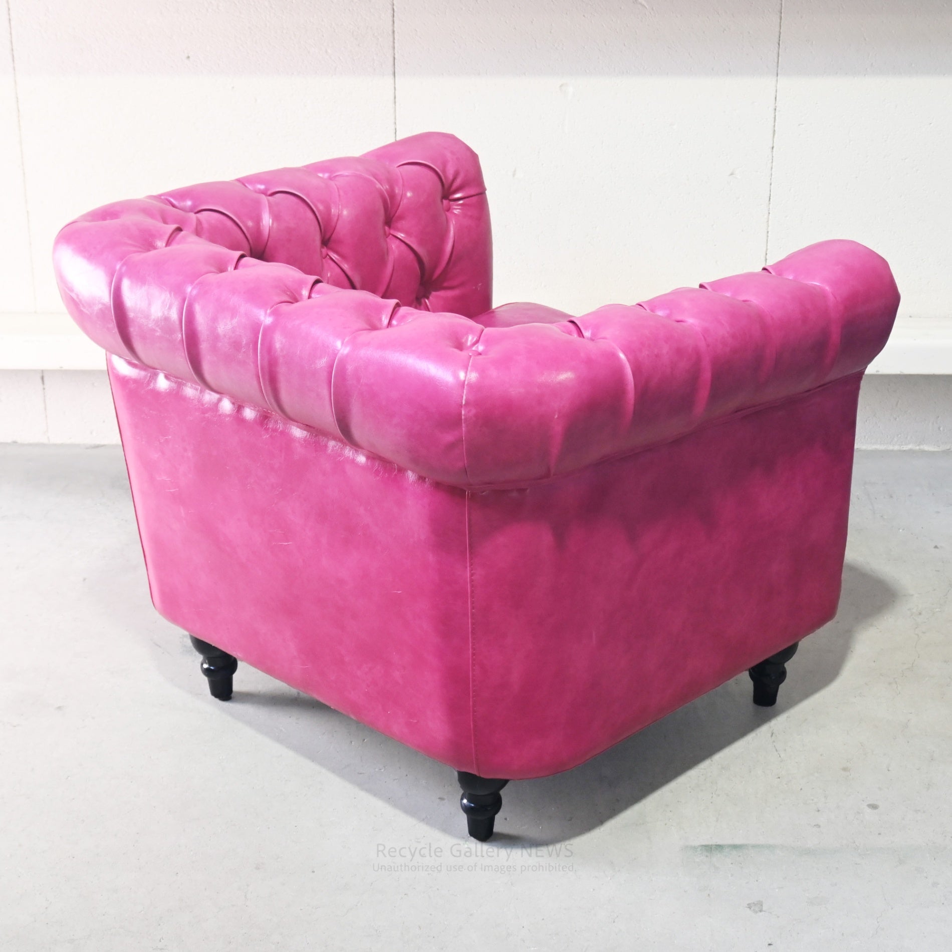 VINCENT Authentic British Chesterfield 1PSofa Industrial Style / ヴィンセント チェスターフィールド シングルソファー イギリス インダストリアル オーセンティック