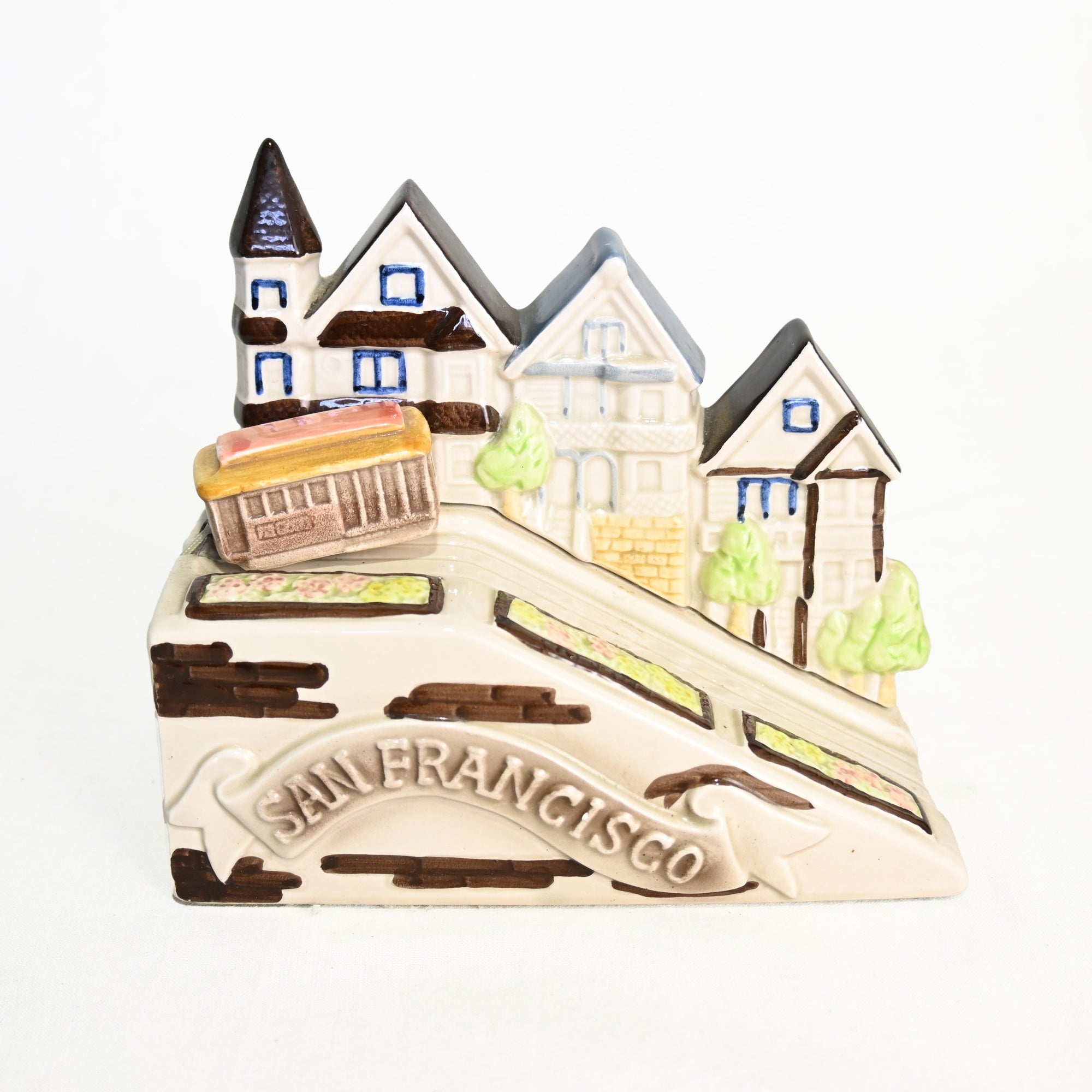 SAN FRANCISCO Cable Car Orgel Music Box 1980’s Retro U.S.A / サンフランシスコ ケーブルカー オルゴール 1980年代 レトロ アメリカ