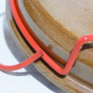 ESRAU Maren Stoneware Grill Pie Plate with Handle Scandinavian Tableware / エスラウ マーレン ハンドル付き ストーンウェア グリル パイ皿 北欧食器