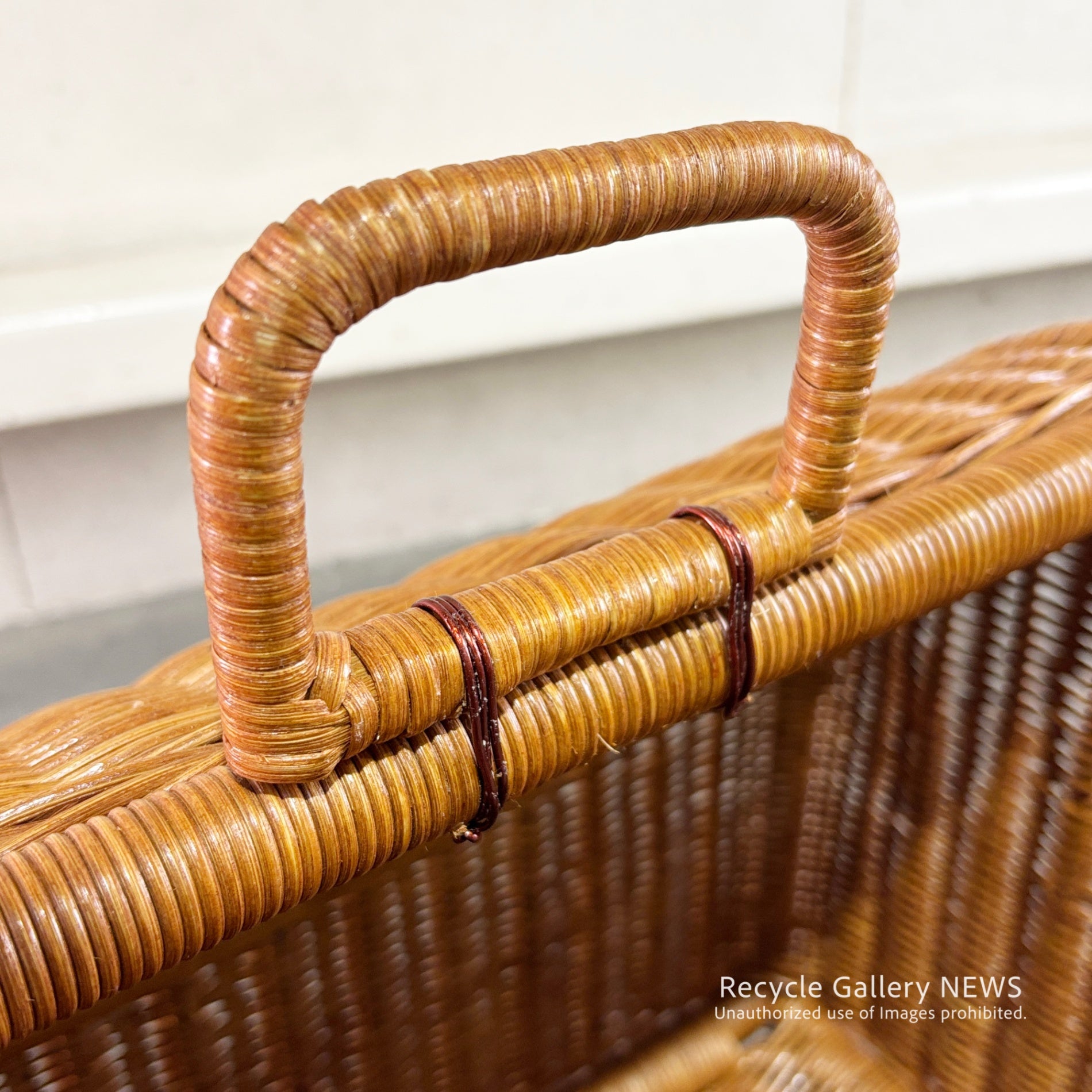 Rattan Pet Carrier Pet Cage Basket / 籐 ラタン ペットキャリー ペットケージ カゴ