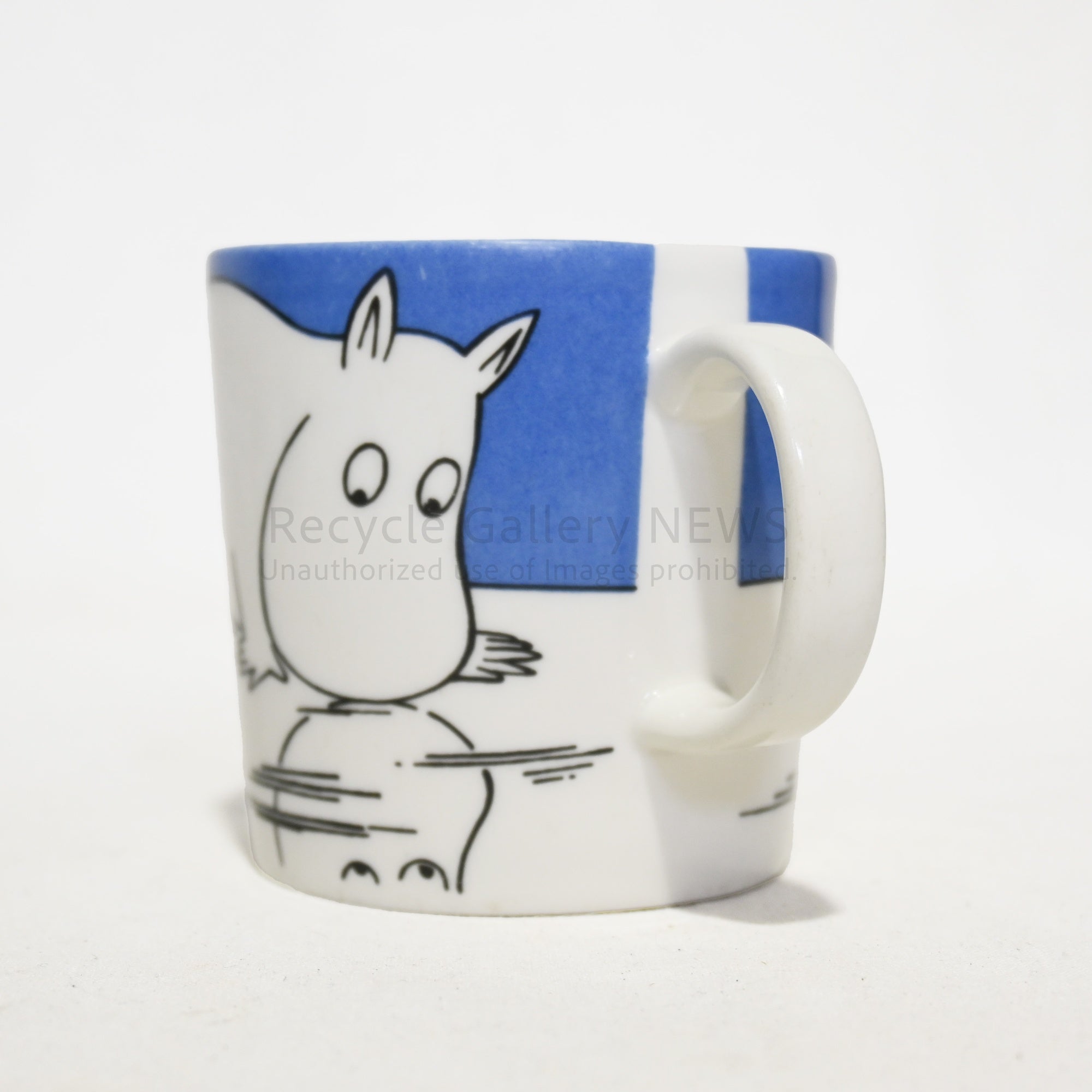 MOOMIN ARABIA Mug Moomintroll on Ice Vintage Scandinavian / ムーミン アラビア マグ ムーミントロール・オン・アイス ヴィンテージ 北欧
