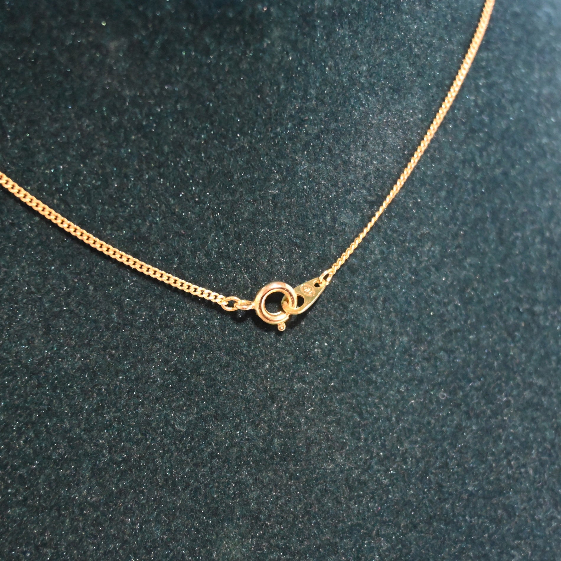 Half Pearl Pendant top & Necklace K18 Gold Antique Jewelry / ハーフパール ペンダントトップ＆ネックレス 18金 ゴールド アンティーク ジュエリー