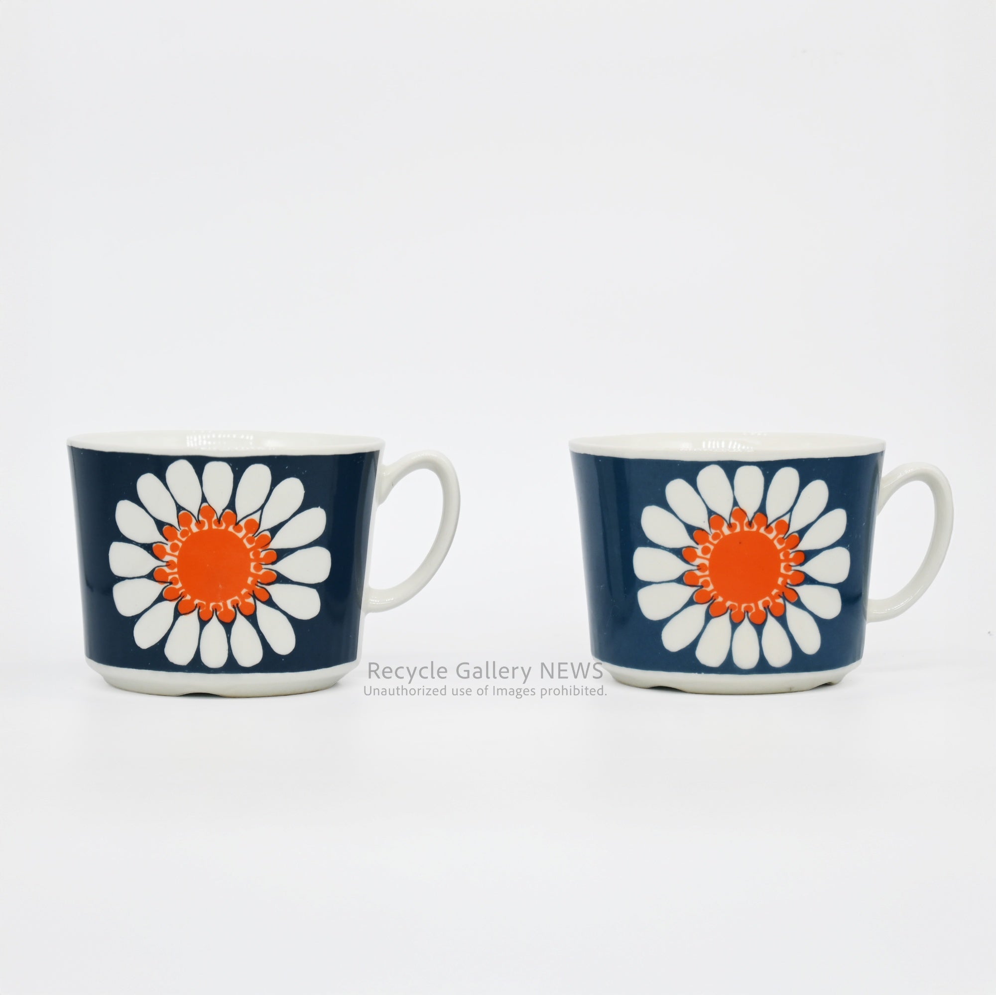 Figgio "daisy" SET Norwegian Scandinavian Floral Style Rare / フィッギオ "デイジー" セット  ノルウェー  北欧 花柄 希少