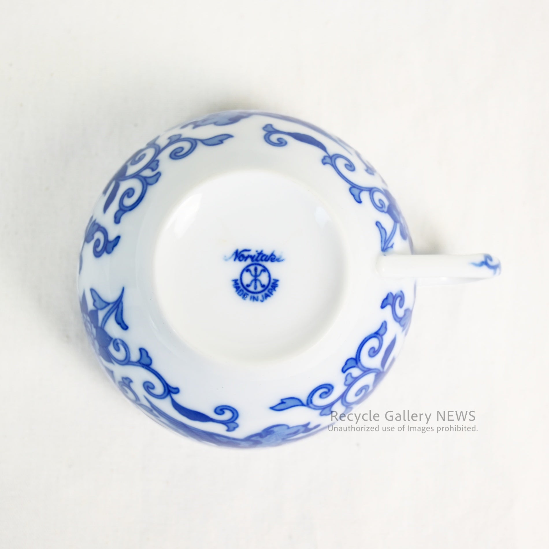 Old Noritake phoenix Cup＆Saucer Japan vintage / オールドノリタケ 染付鳳凰文 カップ＆ソーサー