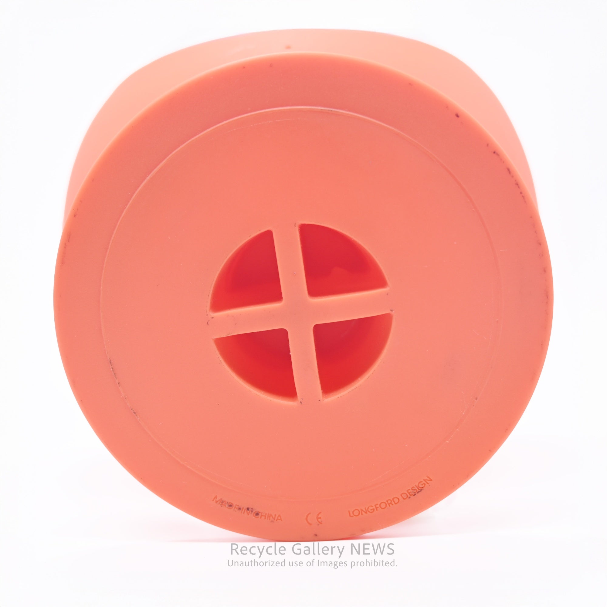 Timestone Vintage Orange Desk Clock Space Age Mid Century Modern Retro Pop / タイムストーン 置時計 オレンジ スペースエイジ ミッドセンチュリー レトロポップ