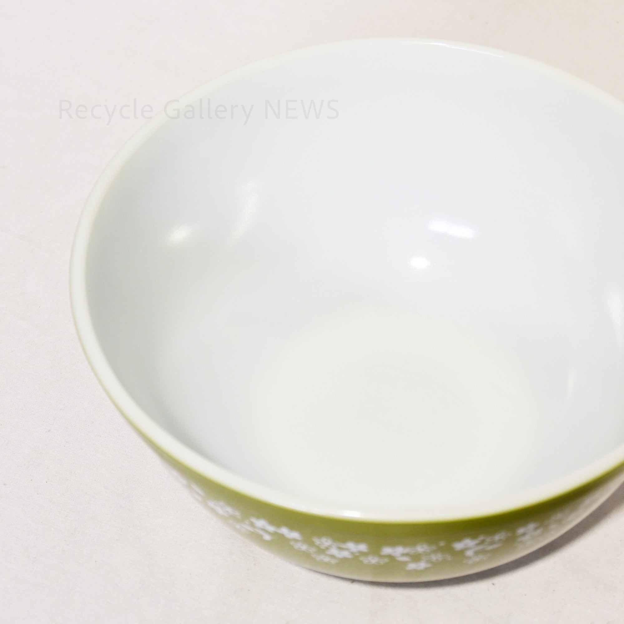 Vintage Pyrex Crazy Daisy Mixing Bowl Large Heat-Resistant Glass American Vintage / オールドパイレックス ミキシングボウル Lサイズ クレイジーデイジー 耐熱ガラス アメリカヴィンテージ