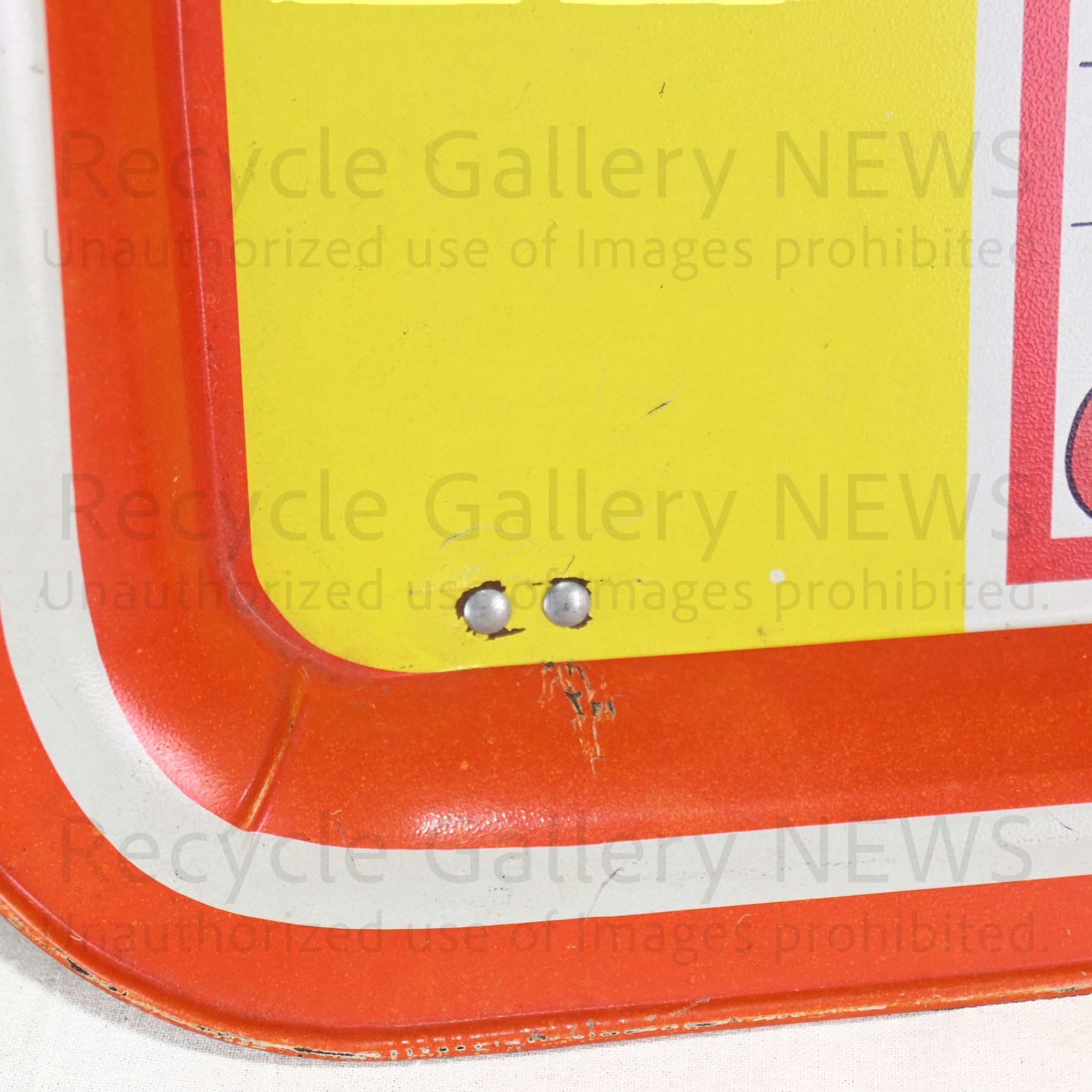 PAC-MAN Folding Mini Table Tin Tray 1980’s Vintage / パックマン 折りたたみ ミニテーブルトレー ブリキトレイ 80年代ヴィンテージ