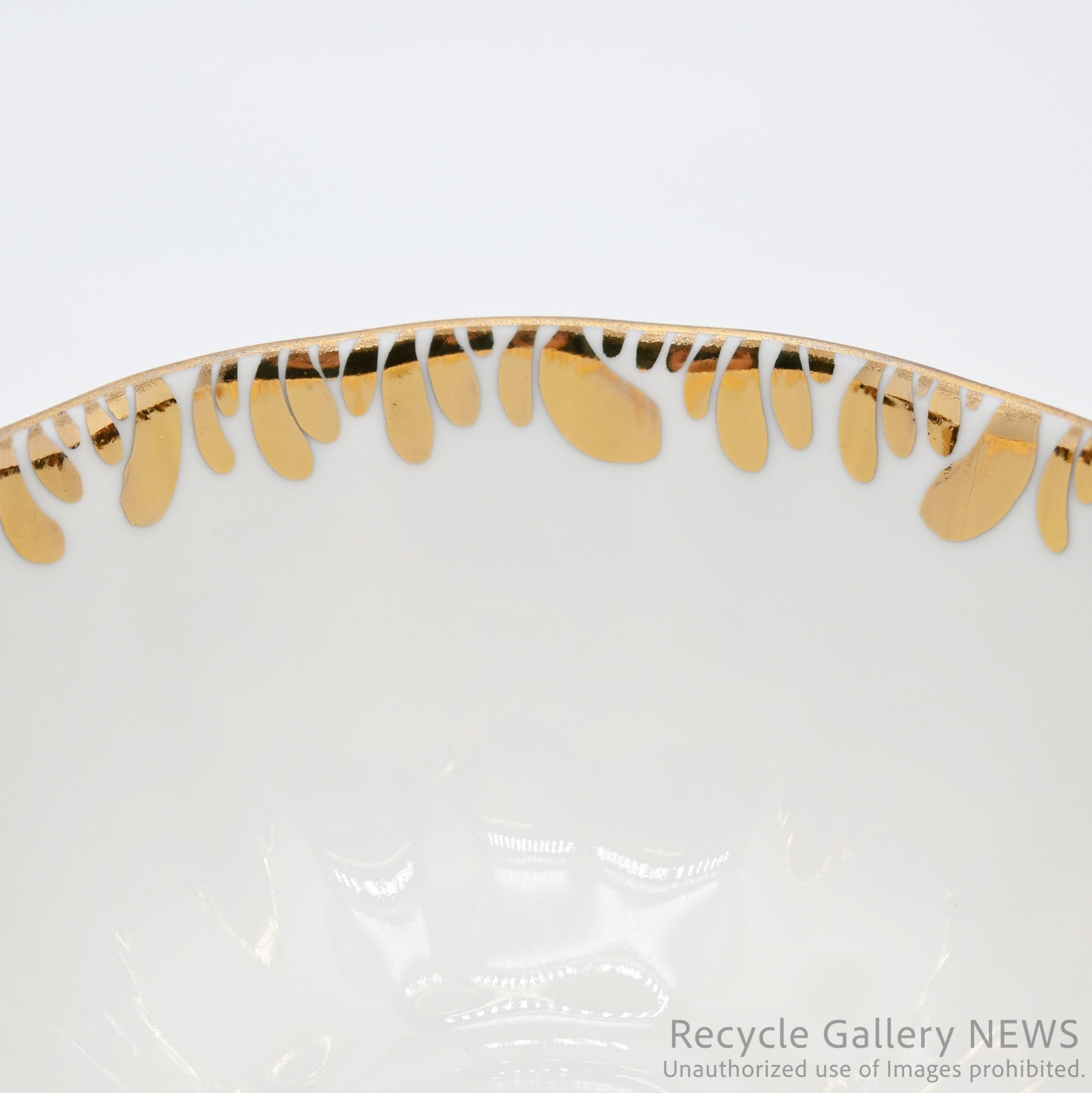 Lomonosov Golden Garden C&S Russian Porcelain White Blue Gold / ロモノーソフ 黄金の庭 カップ＆ソーサー ロシア食器 白 青 金