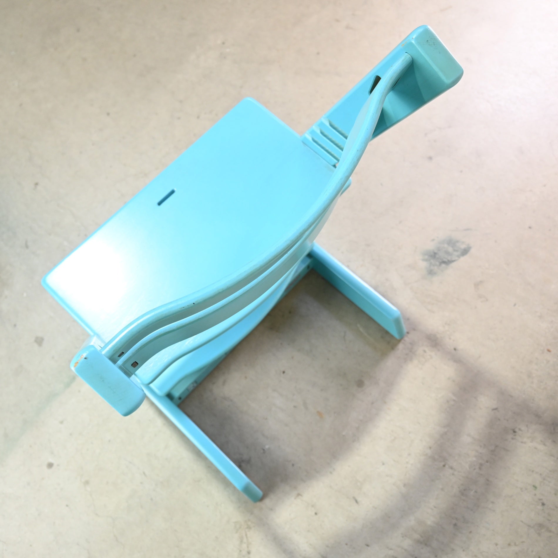 STOKKE TRIPP TRAPP Kids Chair Baby chair Sky blue Scandinavian / ストッケ トリップトラップ キッズチェア ベビーチェア 廃盤色 水色 北欧インテリア