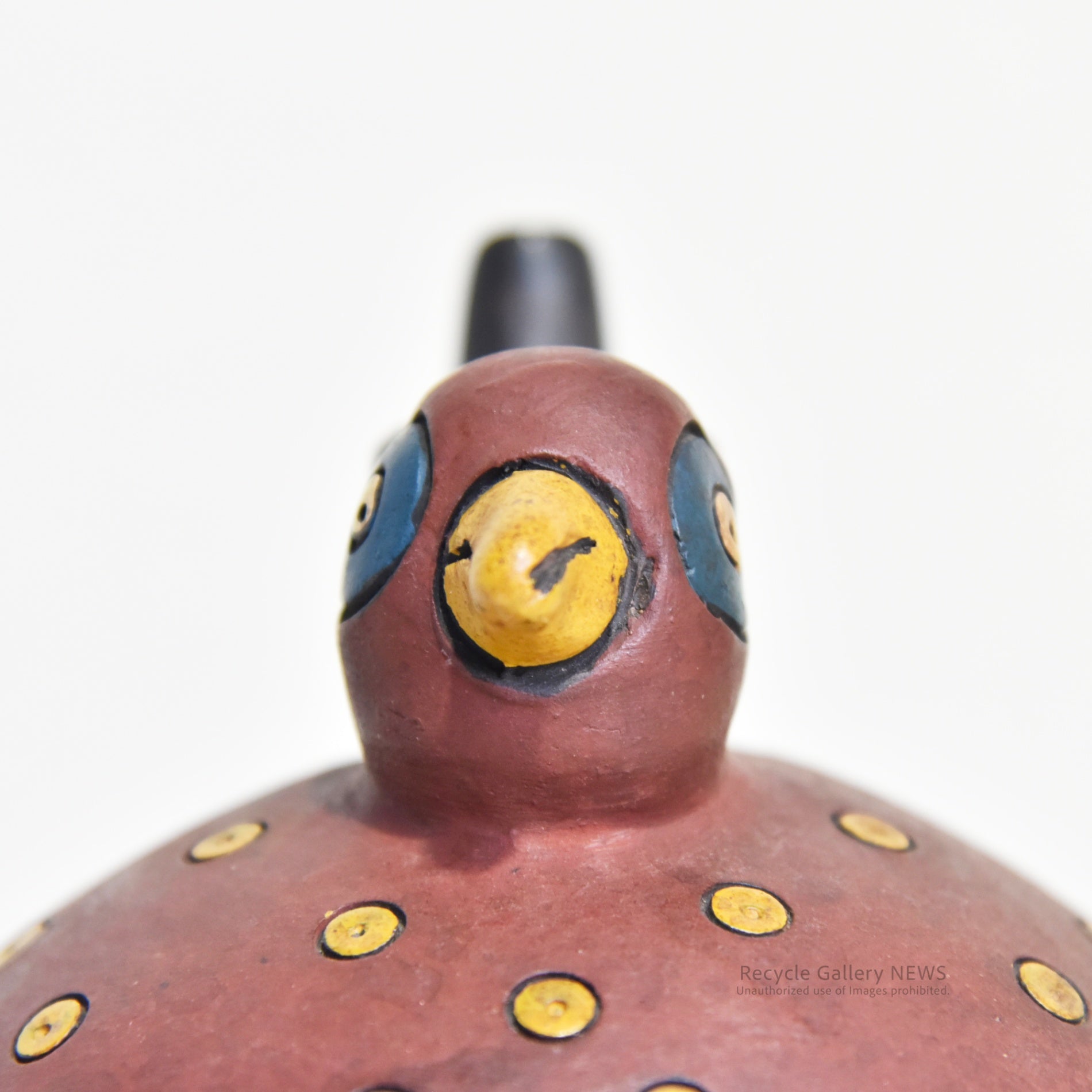 South America Bird Jug earthenware Stoneware Peru Fork art / 鳥型 鐙型注口土器 水差し 炻器 南米 ペルー フォークアート