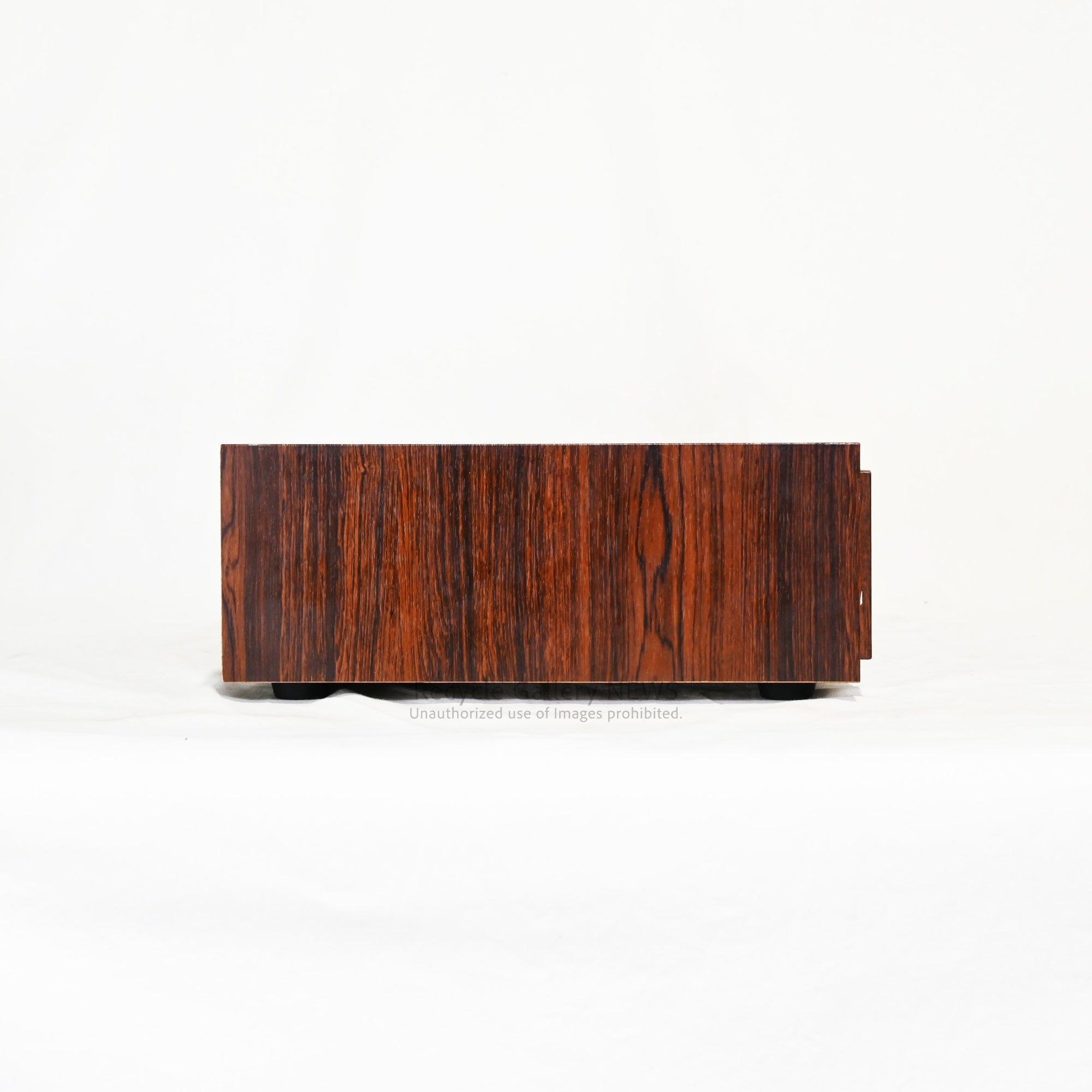 Rosewood-print Veneer small drawer unit with 3 drawers Showa retro style / ローズウッドプリント 突板小引き出し 引出3杯 昭和レトロ