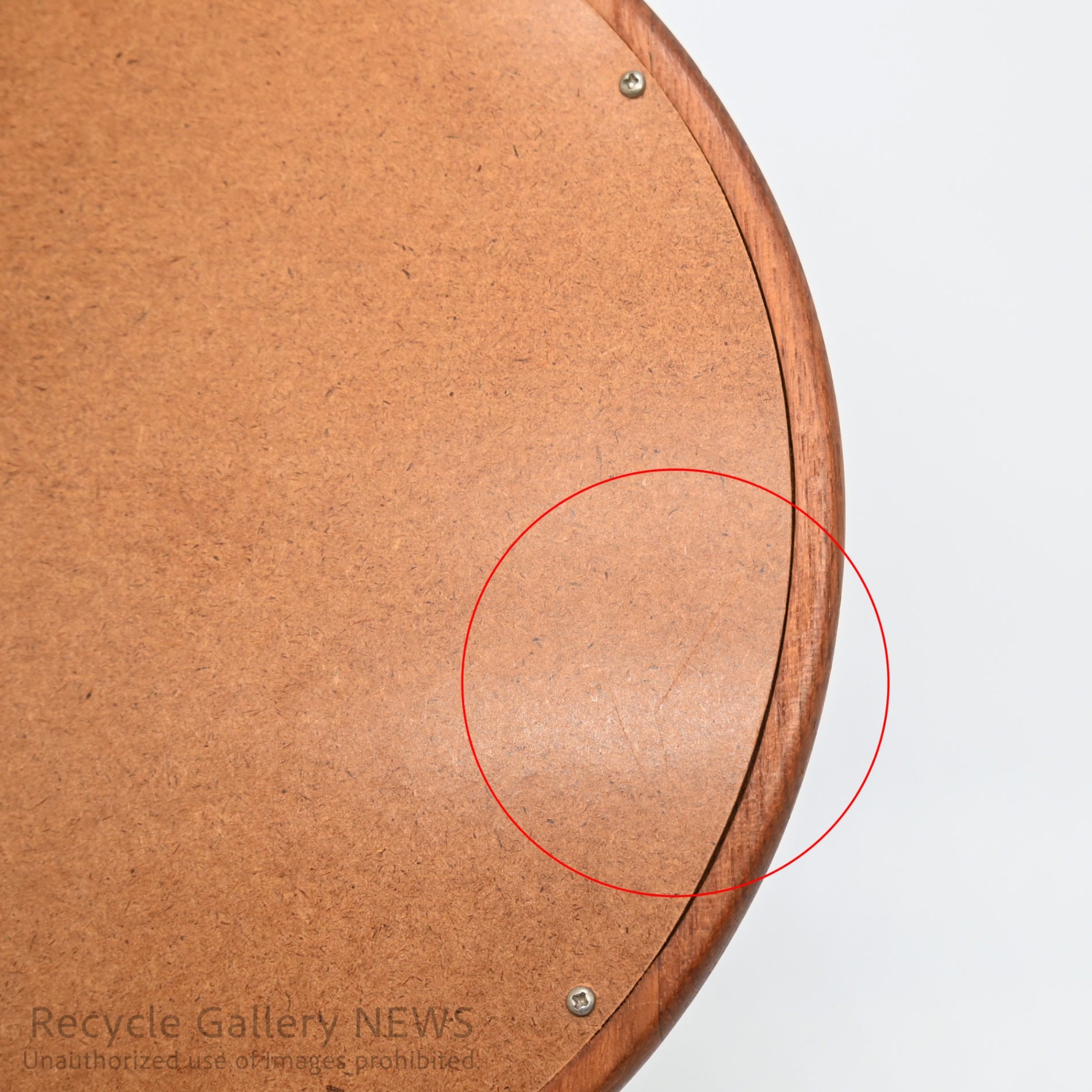 Vintage-like Teakwood Mirror & Stand Brown / チークウッド ミラー&スタンド ブラウン ヴィンテージライク 卓上ミラー