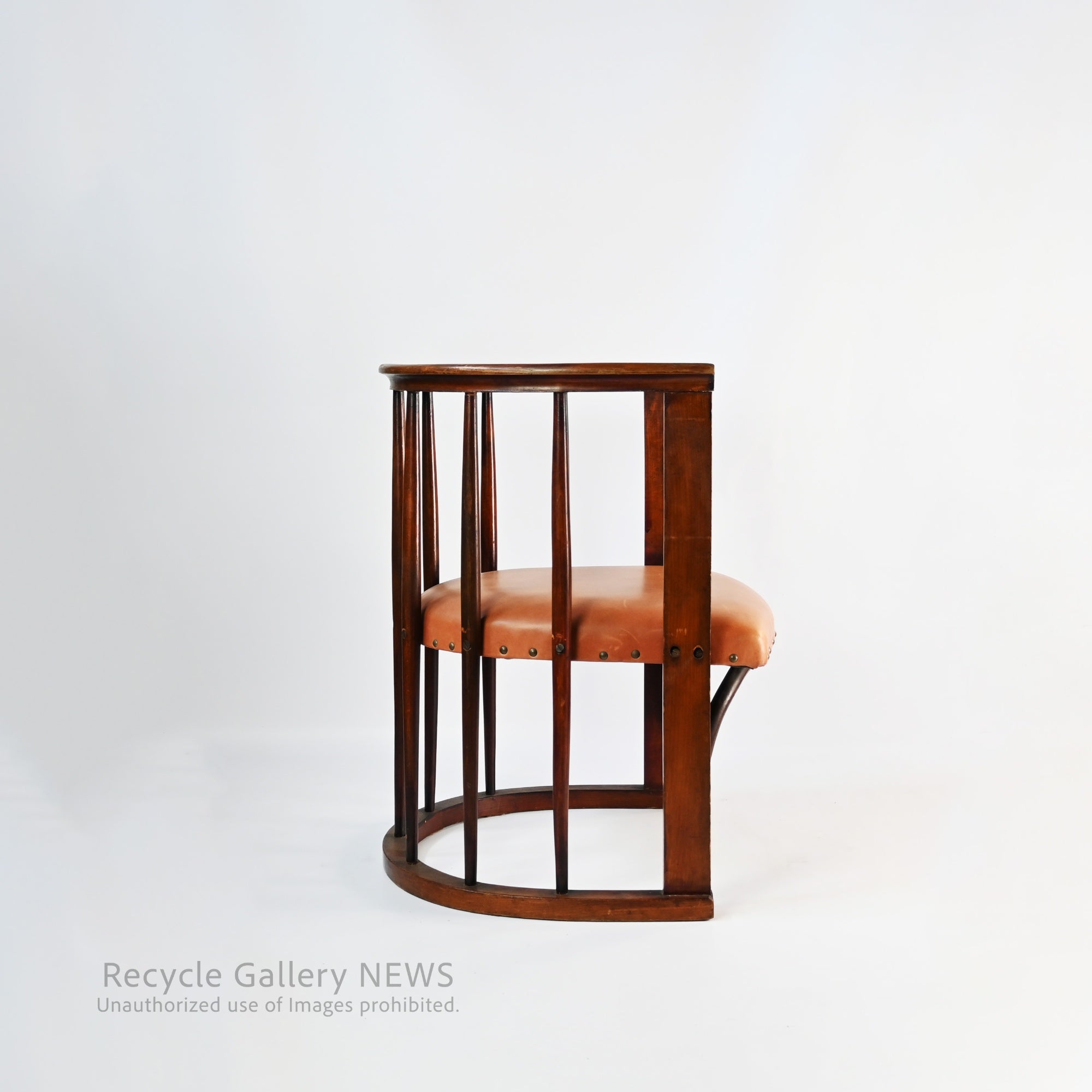 Wicker Accent Chair Antique Bentwood Slat Back Beautiful Patina / 籠椅子 曲木 アンティーク 職人技 スラットバック 経年変化 パーソナルチェア