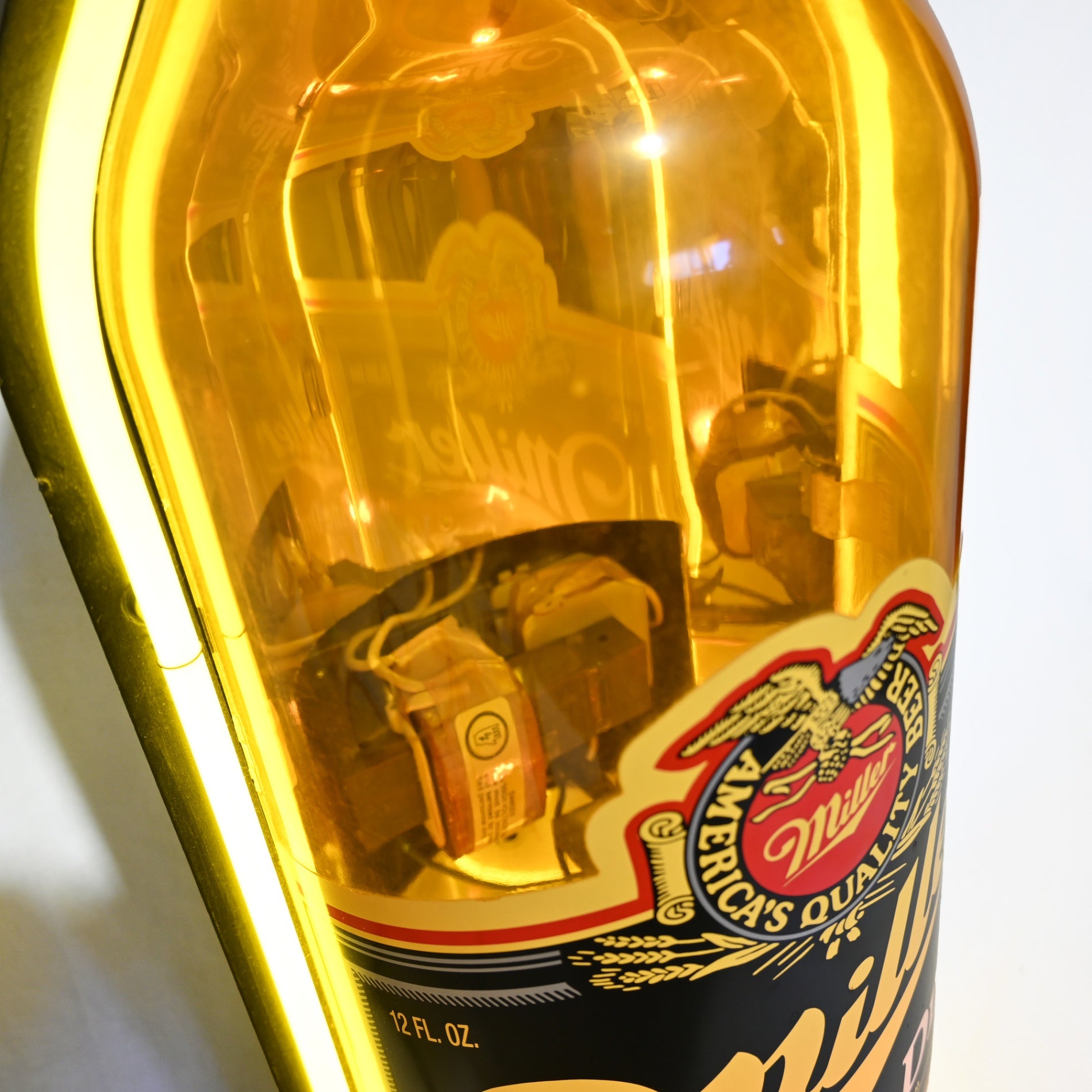 Miller Beer Neon sign Bar interior American Vintage 1980s USA Rare / ミラービール ネオンサイン バー 内装 アメリカン ヴィンテージ 1980年代 希少
