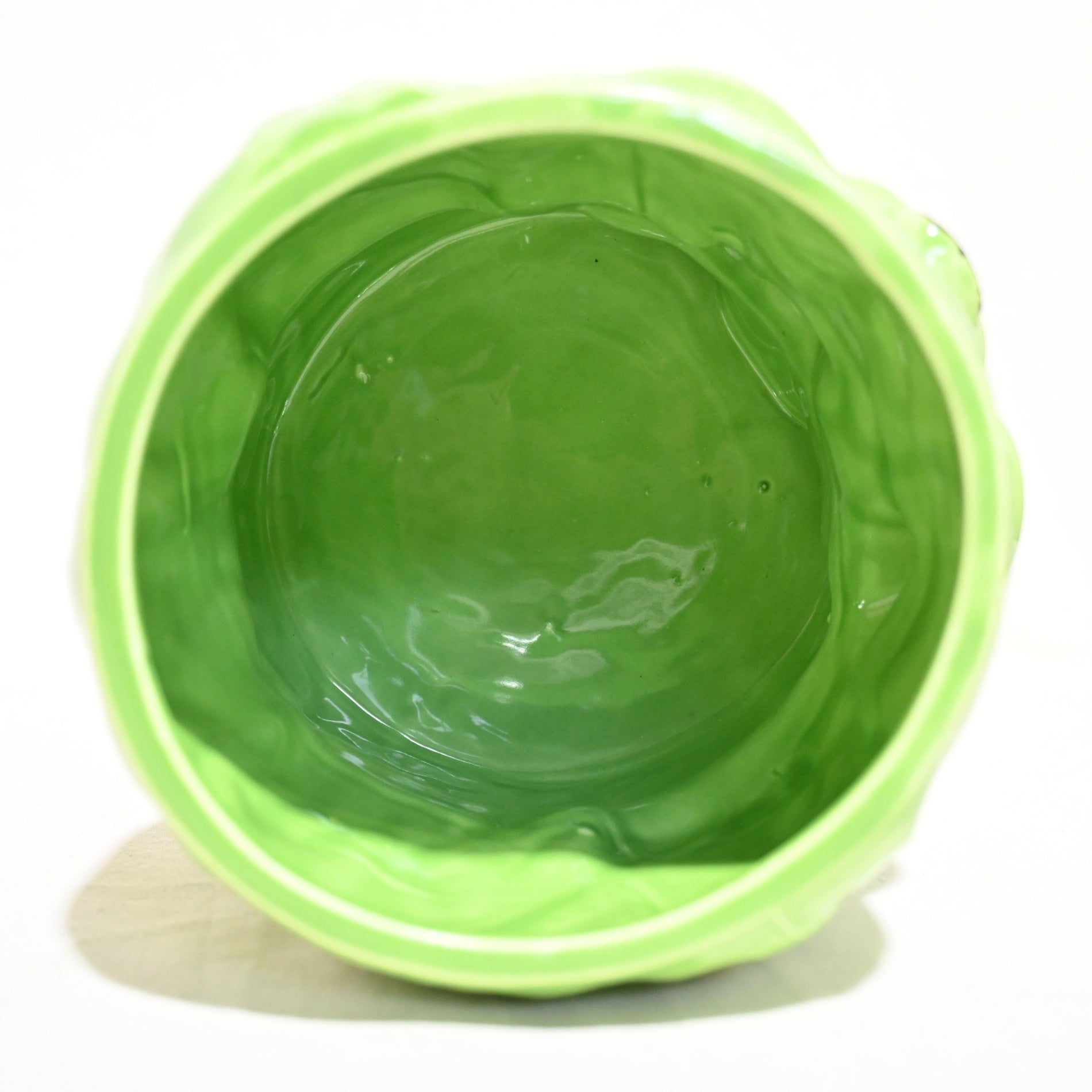 Green Dog Cookie Jar Pot Trinket Box Retro Japan Vintage / グリーンドッグ クッキージャー 昭和レトロ 犬 小物入れ ポット 日本 ヴィンテージ