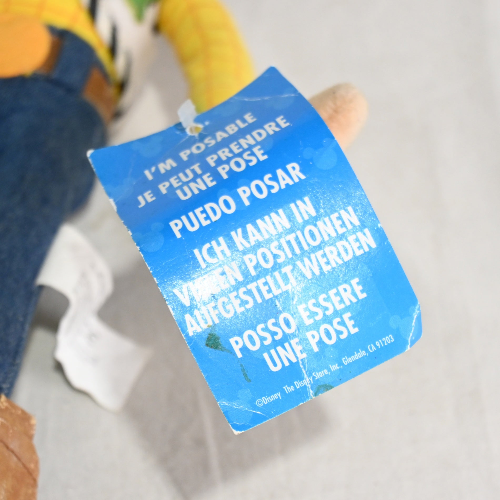 Pixar Woody Pride Buzz Lightyear 1990s Vintage TOY STORY stuffed toy set Disney / ピクサー トイ・ストーリー ウッディ バズ 1990年代 ヴィンテージ レトロぬいぐるみ ２体セット ディズニー