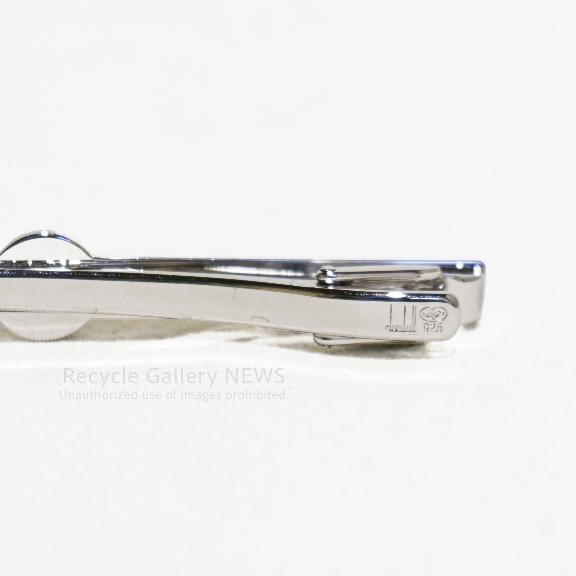 Dunhill Tie Bar and Cufflinks Set Sterling Silver 925 Onyx Tie Pin / ダンヒル タイバー＆カフス セット スターリングシルバー925 オニキス タイピン