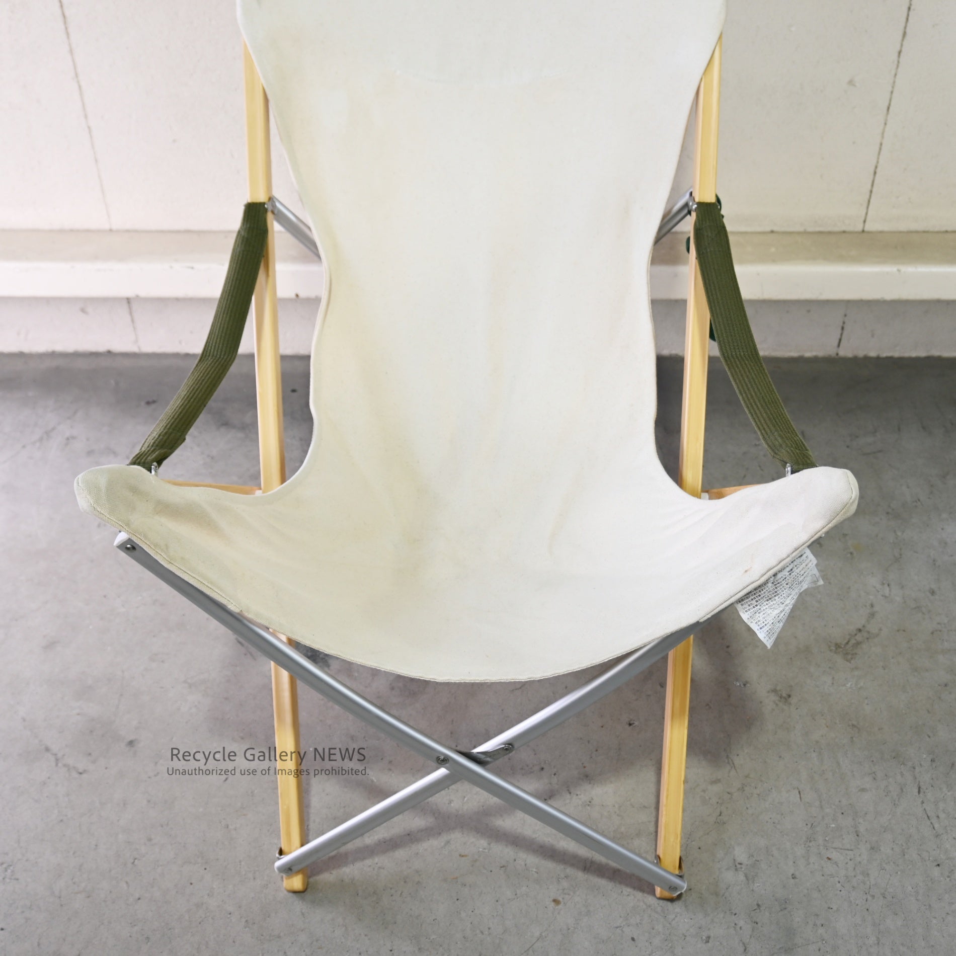 Snow Peak Take! Chair Long Natural Color Folding Chair Outdoor Chair Japan / スノーピーク テイクチェア ロング 生成色 折畳チェア アウトドアチェア 日本