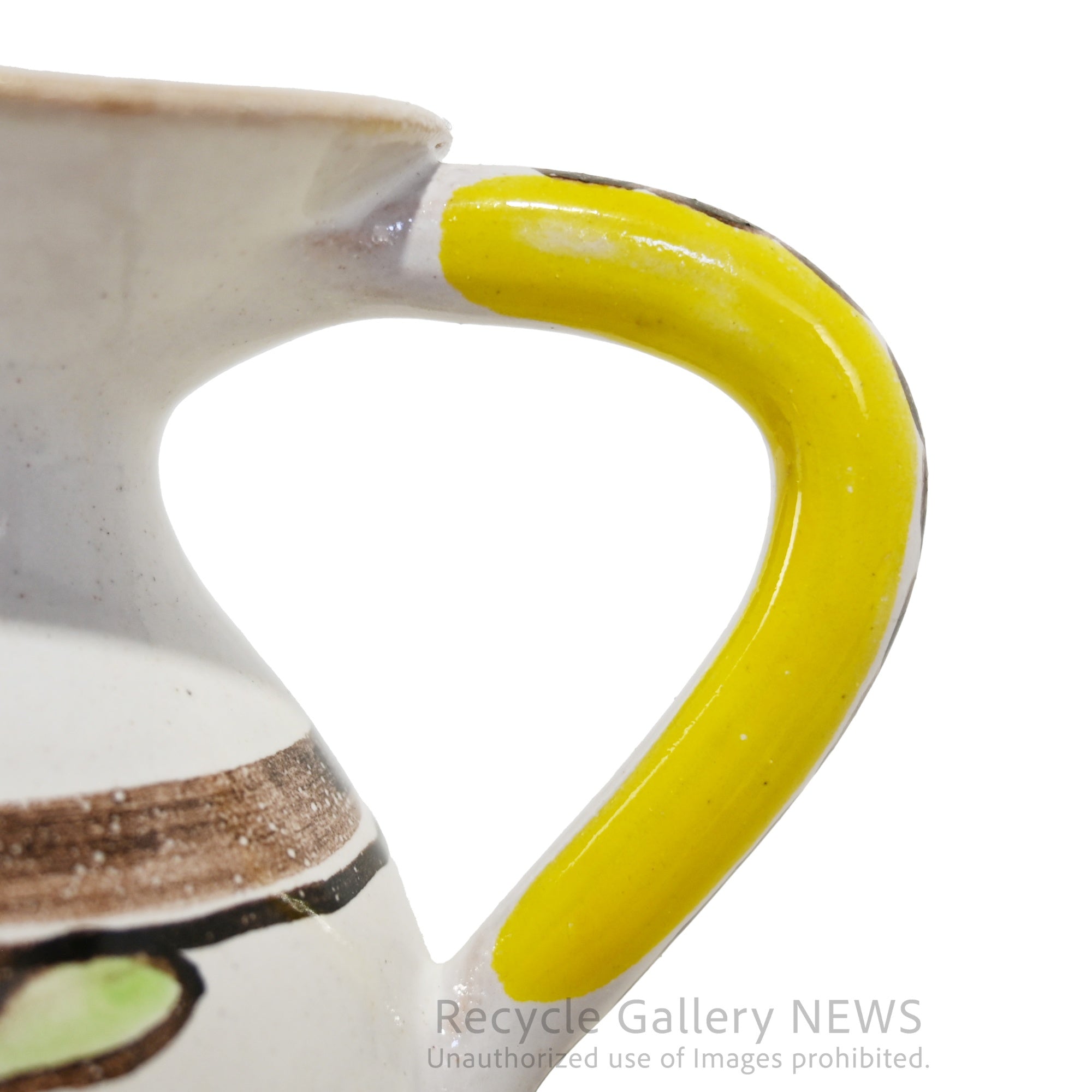 De Simone Pitcher Water jug Vase Art ceramic Sicily Southern Italy / デ・シモーネ ピッチャー 水差し 花瓶 アート 陶器 シチリア 南イタリア