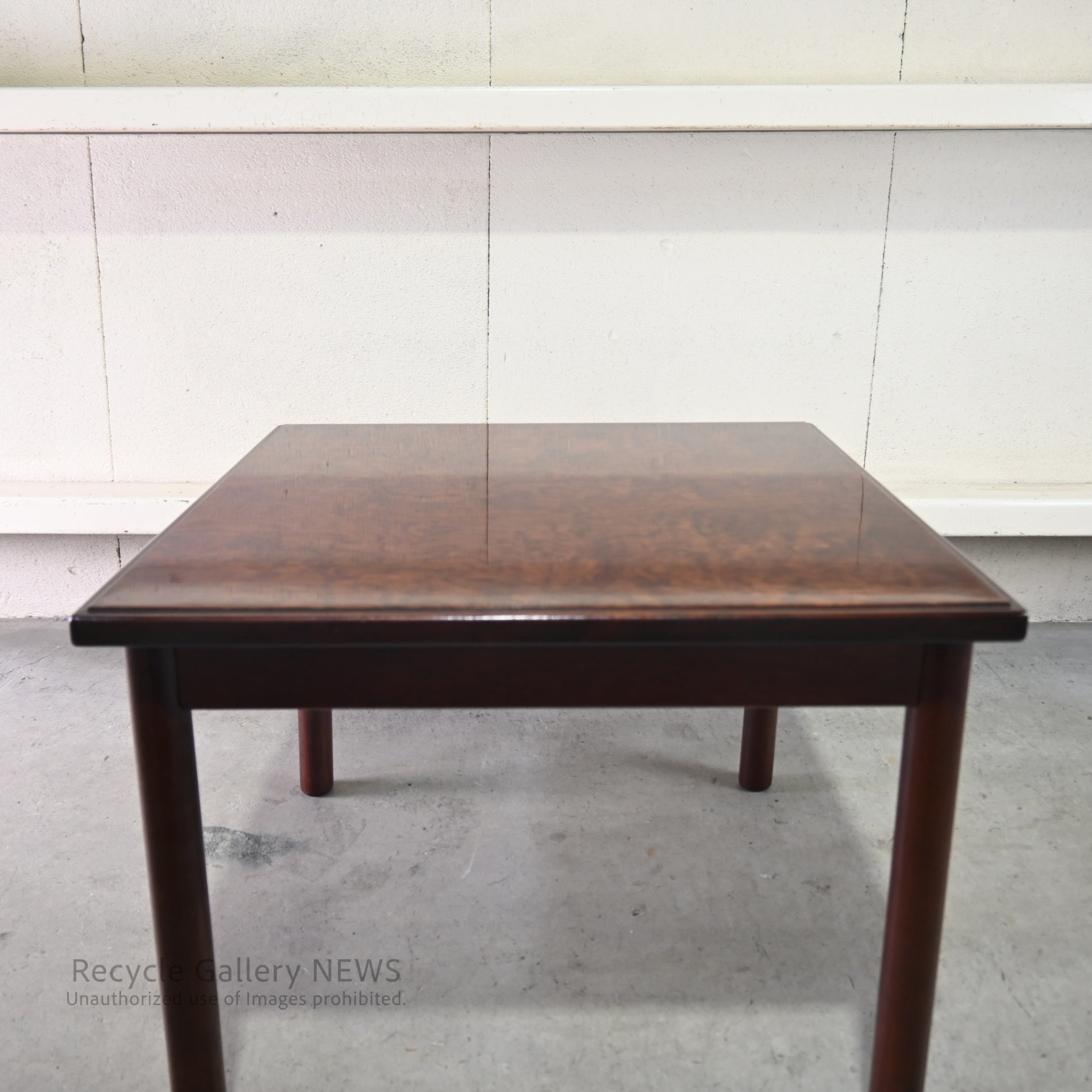Old Maruni Mahogany Square Table Japanese Modern Design / オールドマルニ マホガニースクエアテーブル 日本 モダンデザイン