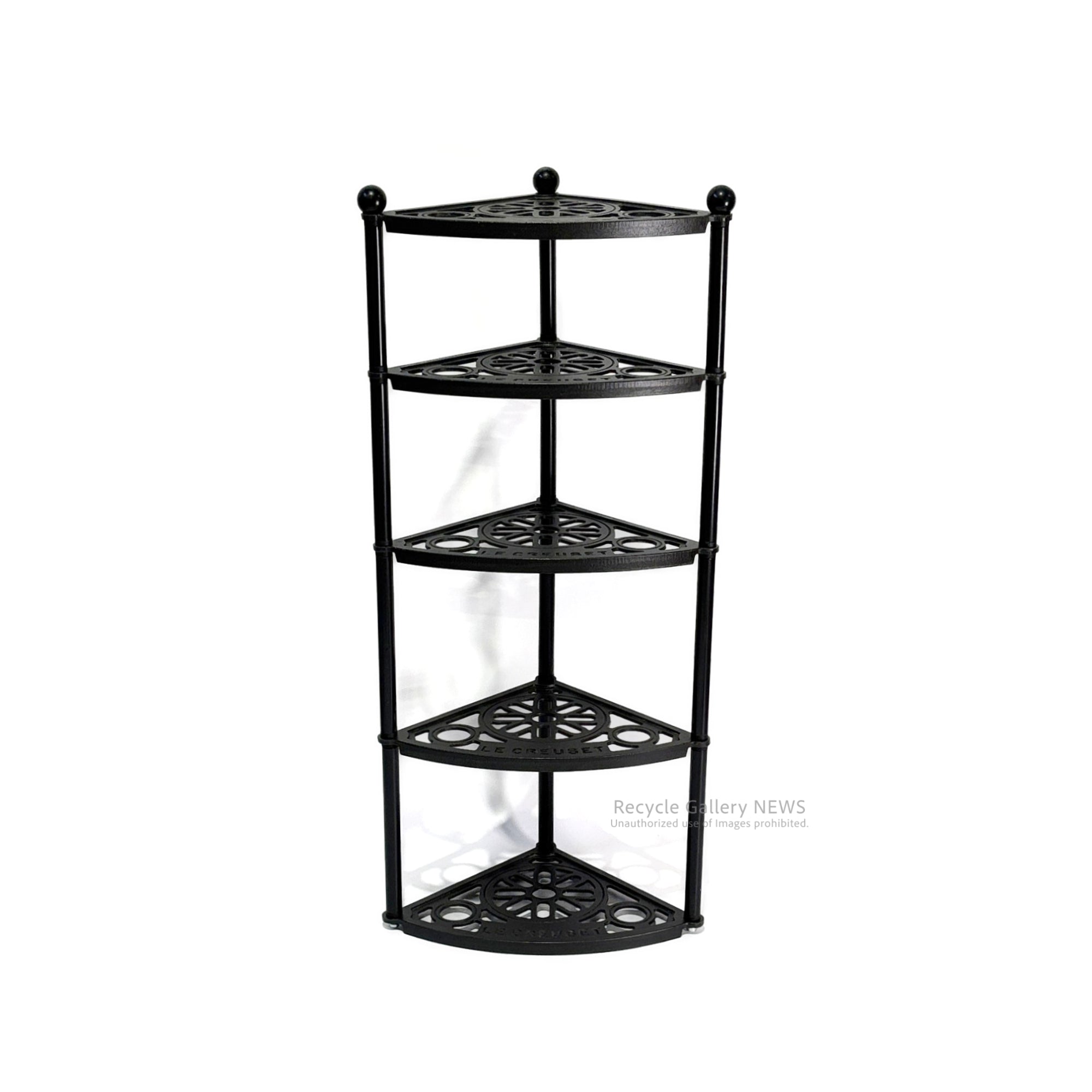 LE CREUSET 5-Tier Pot Stand Pan Rack / ル・クルーゼ 5段 ポットスタンド 鍋ラック