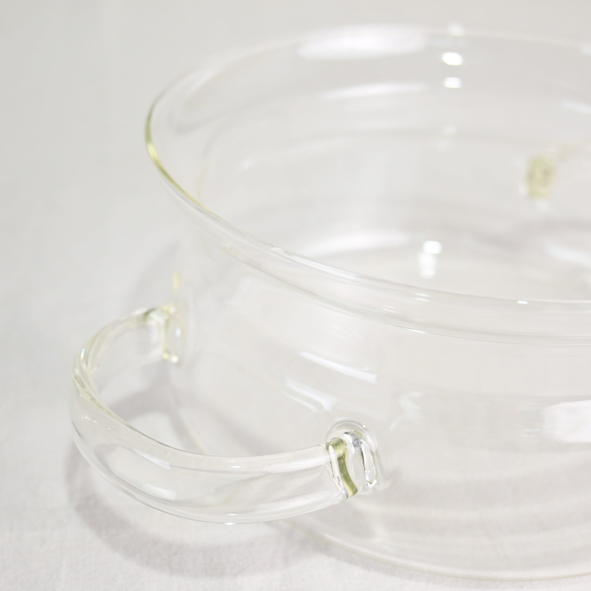 Bodanova Signe persson-melin Glass two handed pot Nordic Sweden Vintage ※item description must be read / ボダノヴァ シグネペーションメリン判定 ガラス両手鍋 北欧 スウェーデン ヴィンテージ