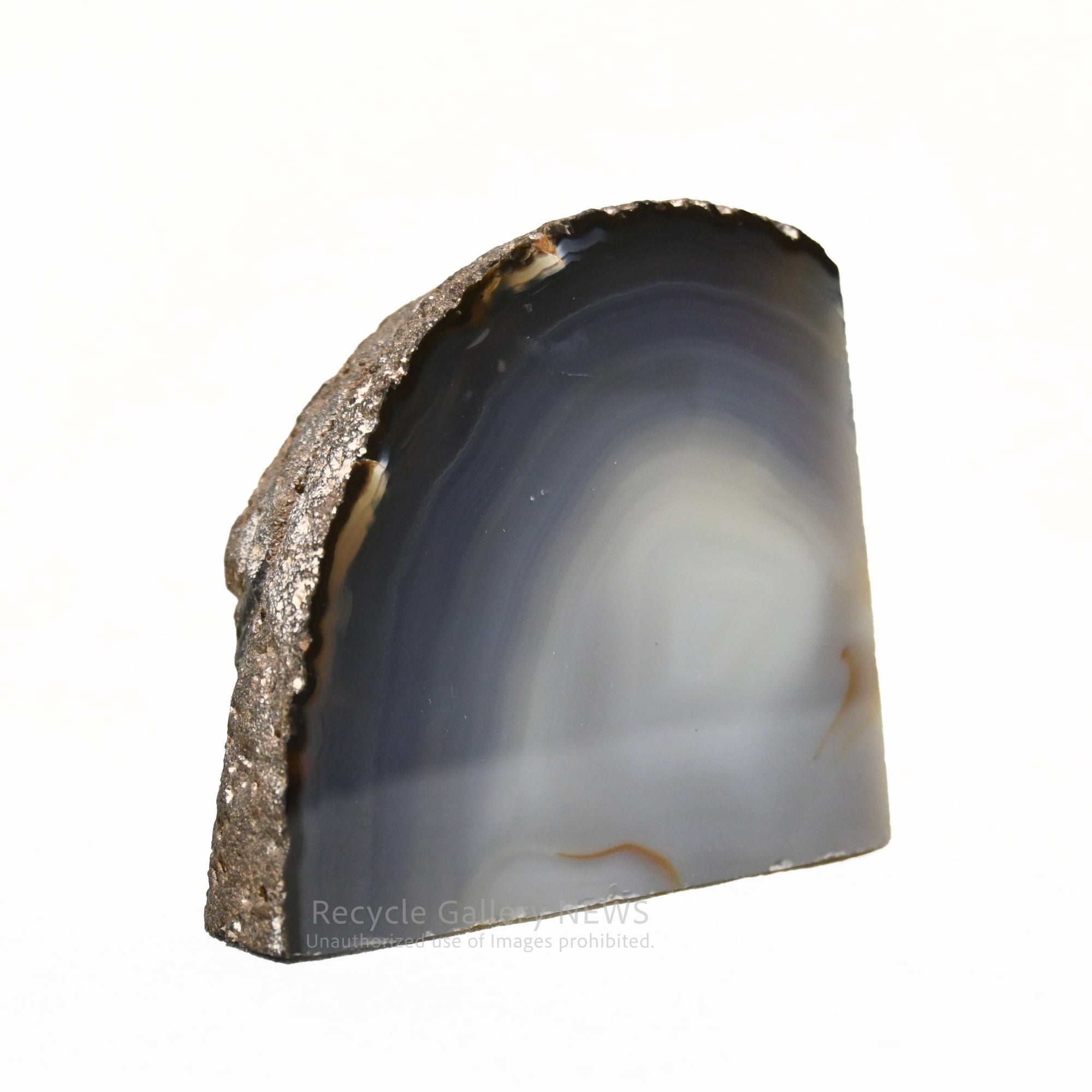 Agate Bookends Natural stone Interior objects Brazil / 瑪瑙 めのう ブックエンド 本立て 天然石 インテリアオブジェ ブラジル