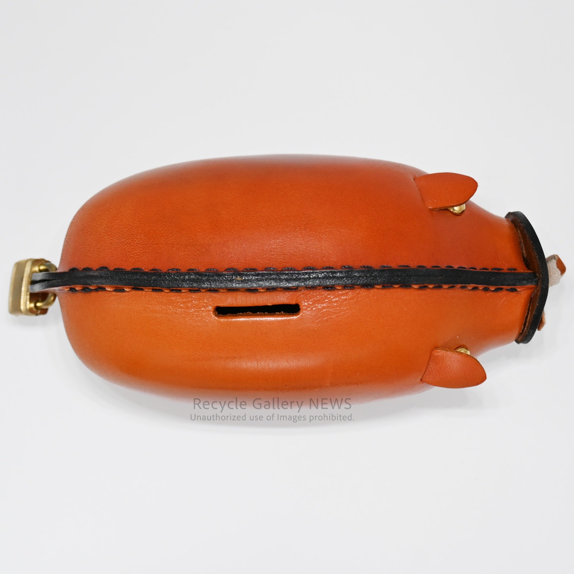 Konoike Seisakusho Leather Piggy Bank Retro Japanese Vintage / 鴻池製作所 革製 ぶた 貯金箱 レトロ日本 ヴィンテージ