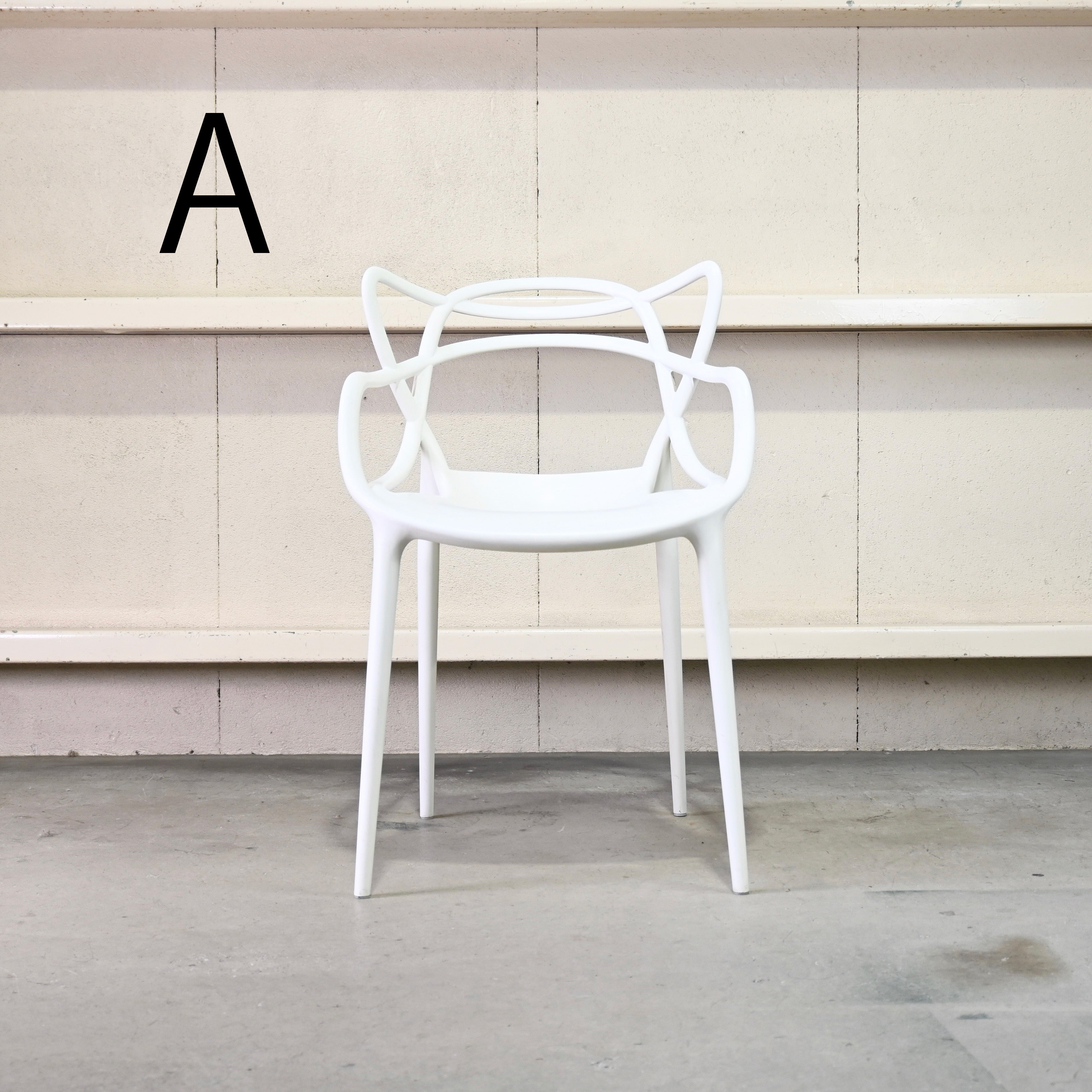 Kartell MASTERS Dining chair White Philippe Starck / カルテル マスターズ ダイニングチェア ホワイト フィリップスタルク