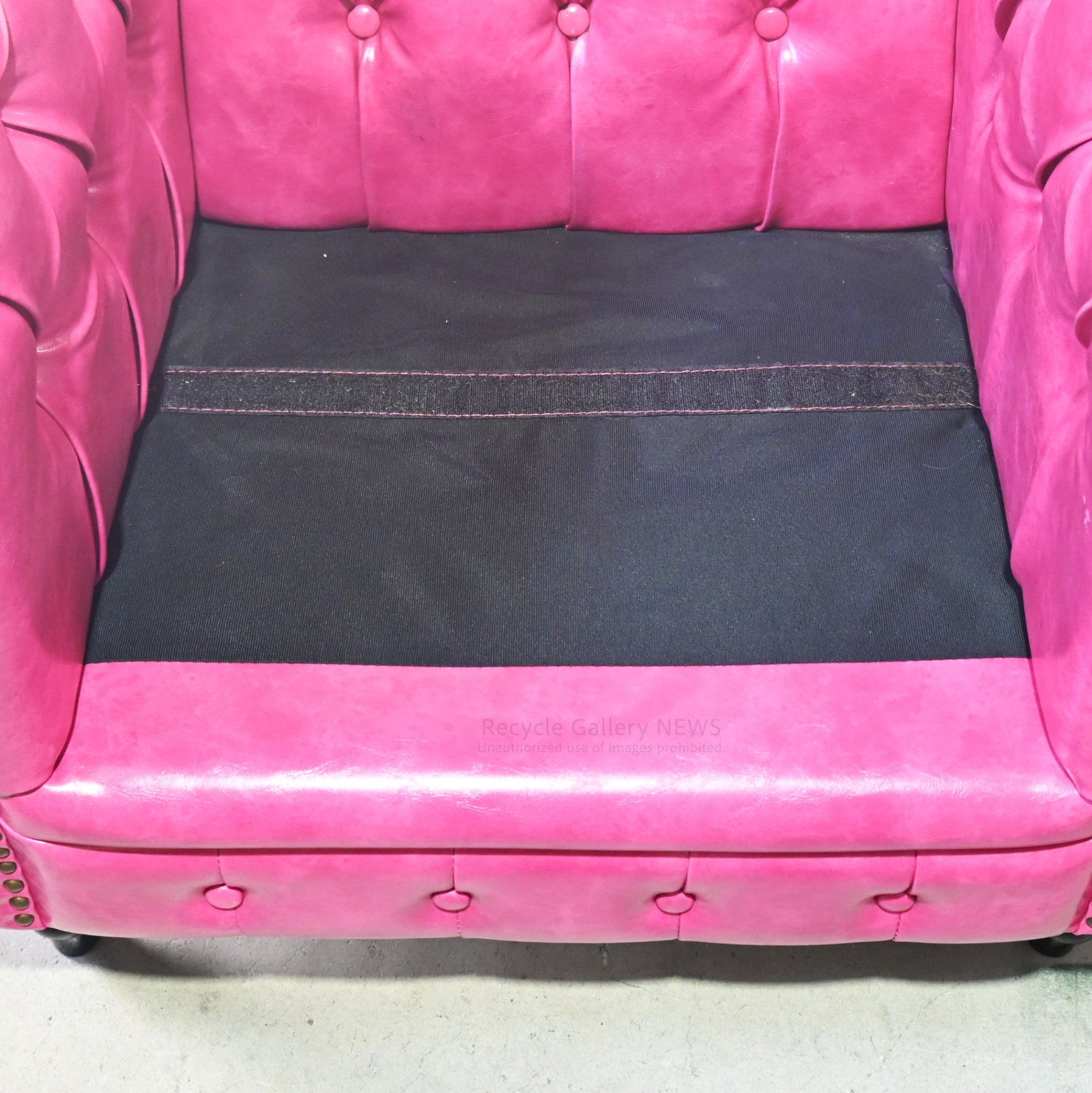 VINCENT Authentic British Chesterfield 1PSofa Industrial Style / ヴィンセント チェスターフィールド シングルソファー イギリス インダストリアル オーセンティック