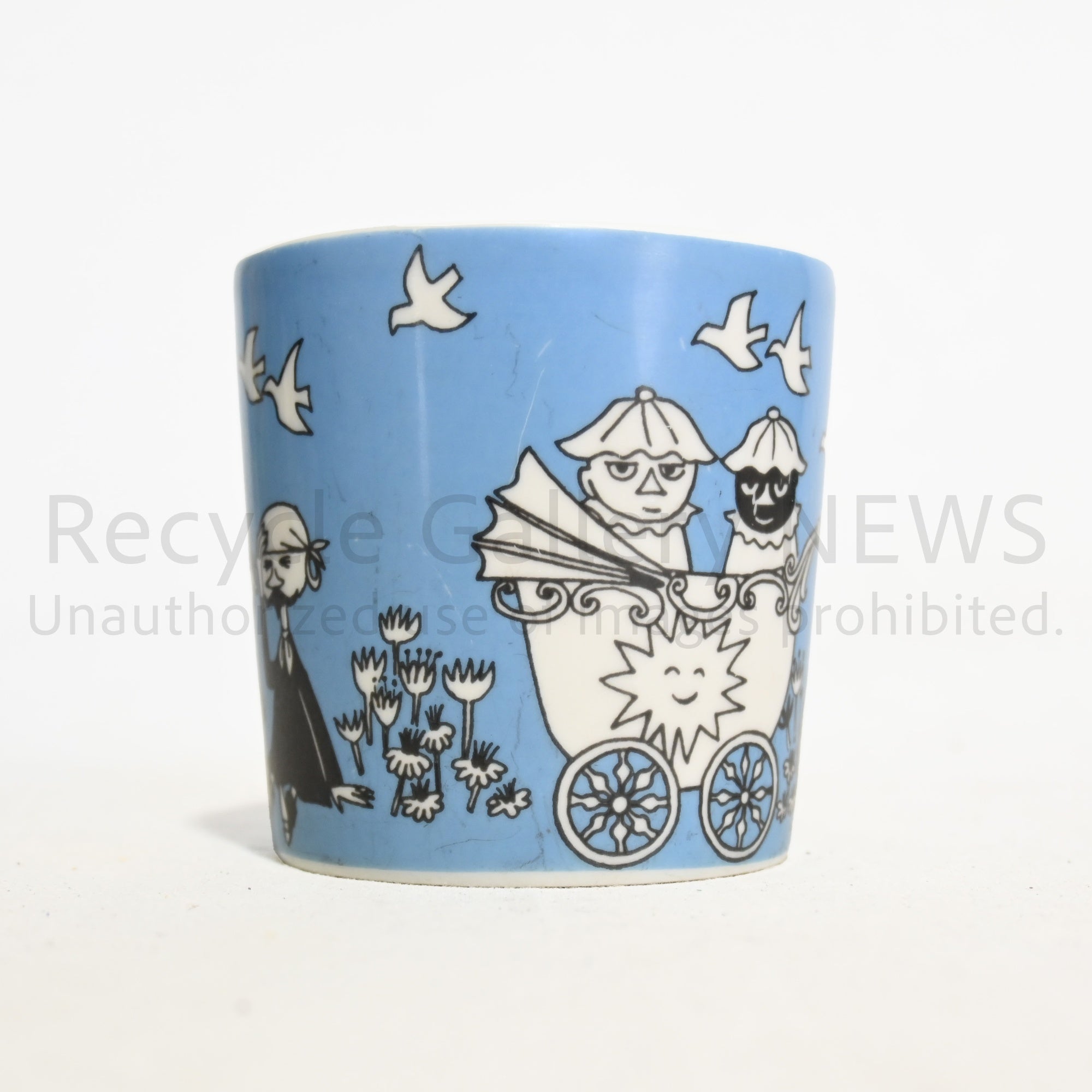 MOOMIN ARABIA Mug Peace Vintage Scandinavian / ムーミン アラビア マグ ピース 廃盤 ヴィンテージ 北欧