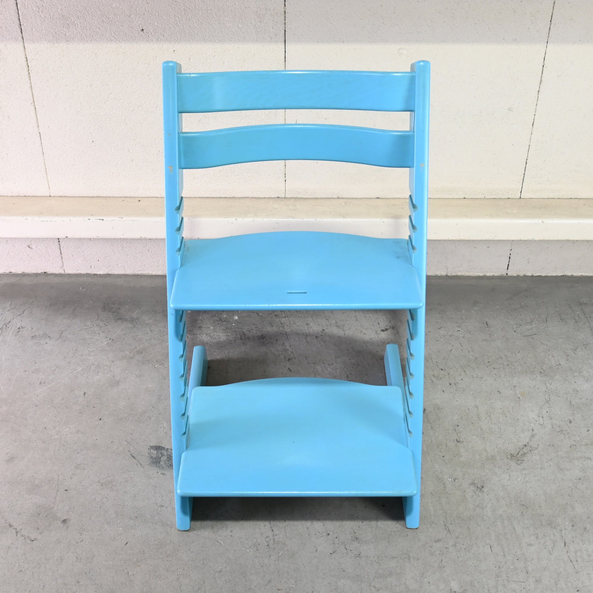 STOKKE TRIPP TRAPP Kids Chair Baby chair Sky blue Scandinavian / ストッケ トリップトラップ キッズチェア ベビーチェア 廃盤色 水色 北欧インテリア
