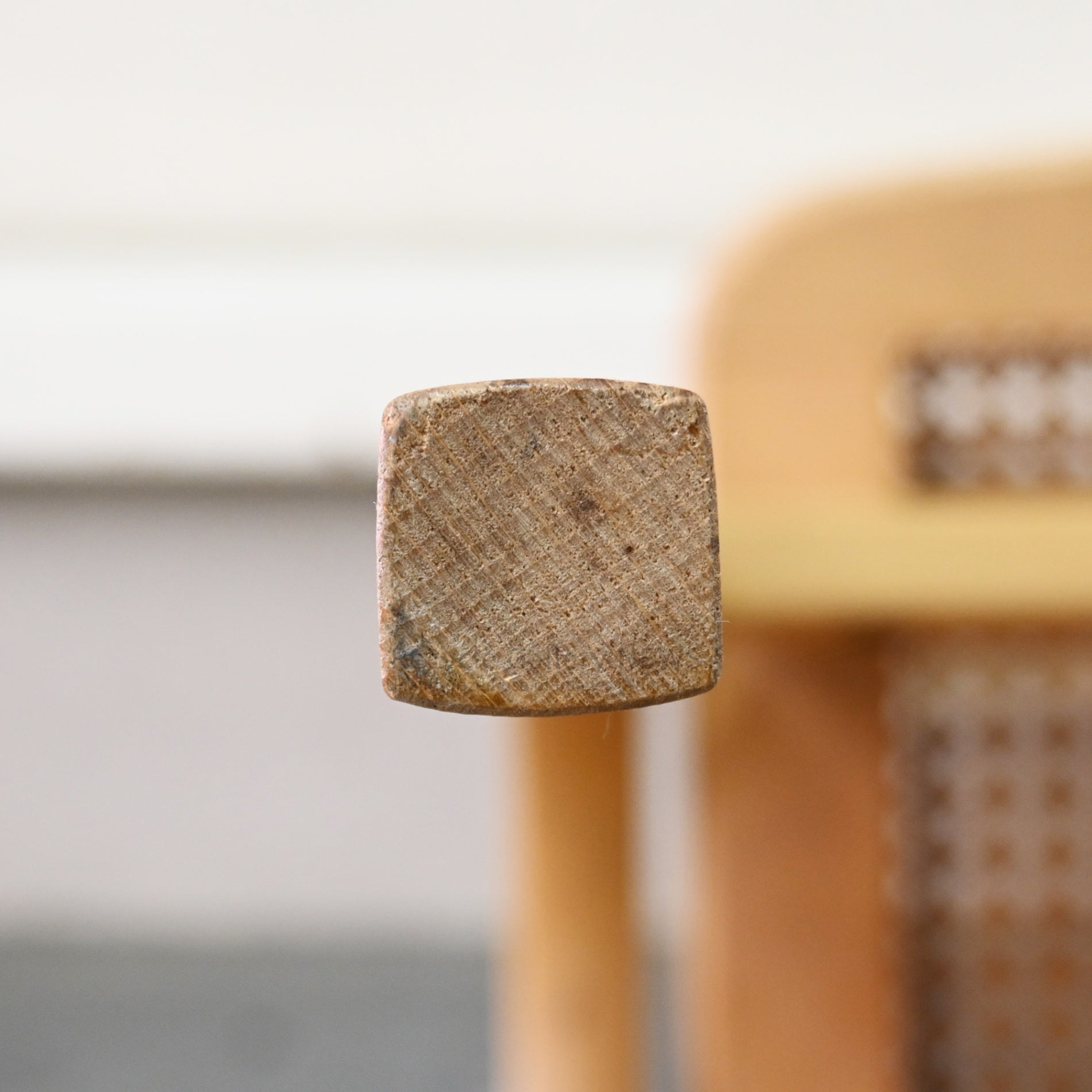 Akita Woodworking Stool Rattan Seat Natural Vintage Japan / 秋田木工 スツール ラタンシート ナチュラル ヴィンテージ 日本