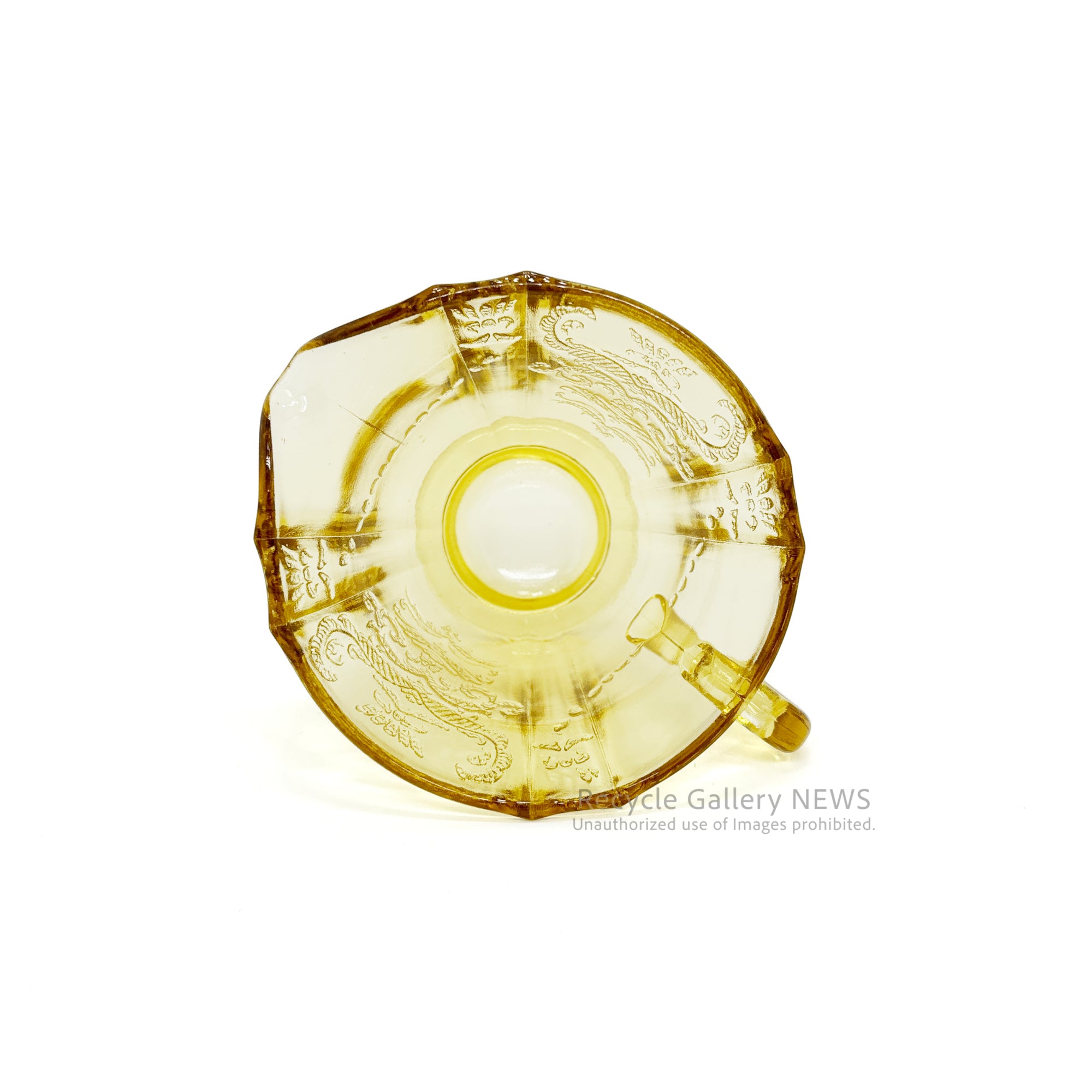 Federal Glass "Madrid" Creamer U.S.A Vintage / フェデラル・グラス マドリッド クリーマー 1930年代