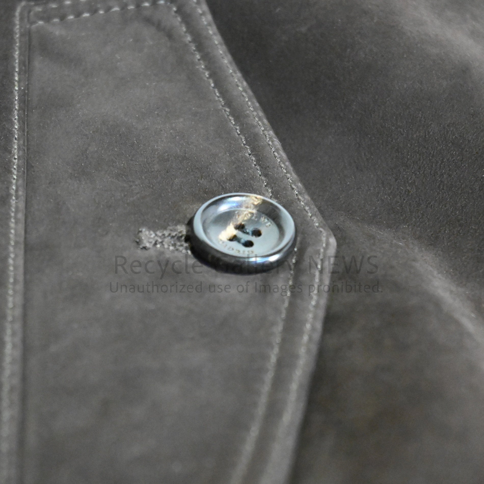 LOEWE Men's Suede Leather Jacket Dark Brown Stuart Vevers / ロエベ メンズ スエード レザー ジャケット 牛革 焦茶 ダークブラウン スチュアート・ヴィヴァース