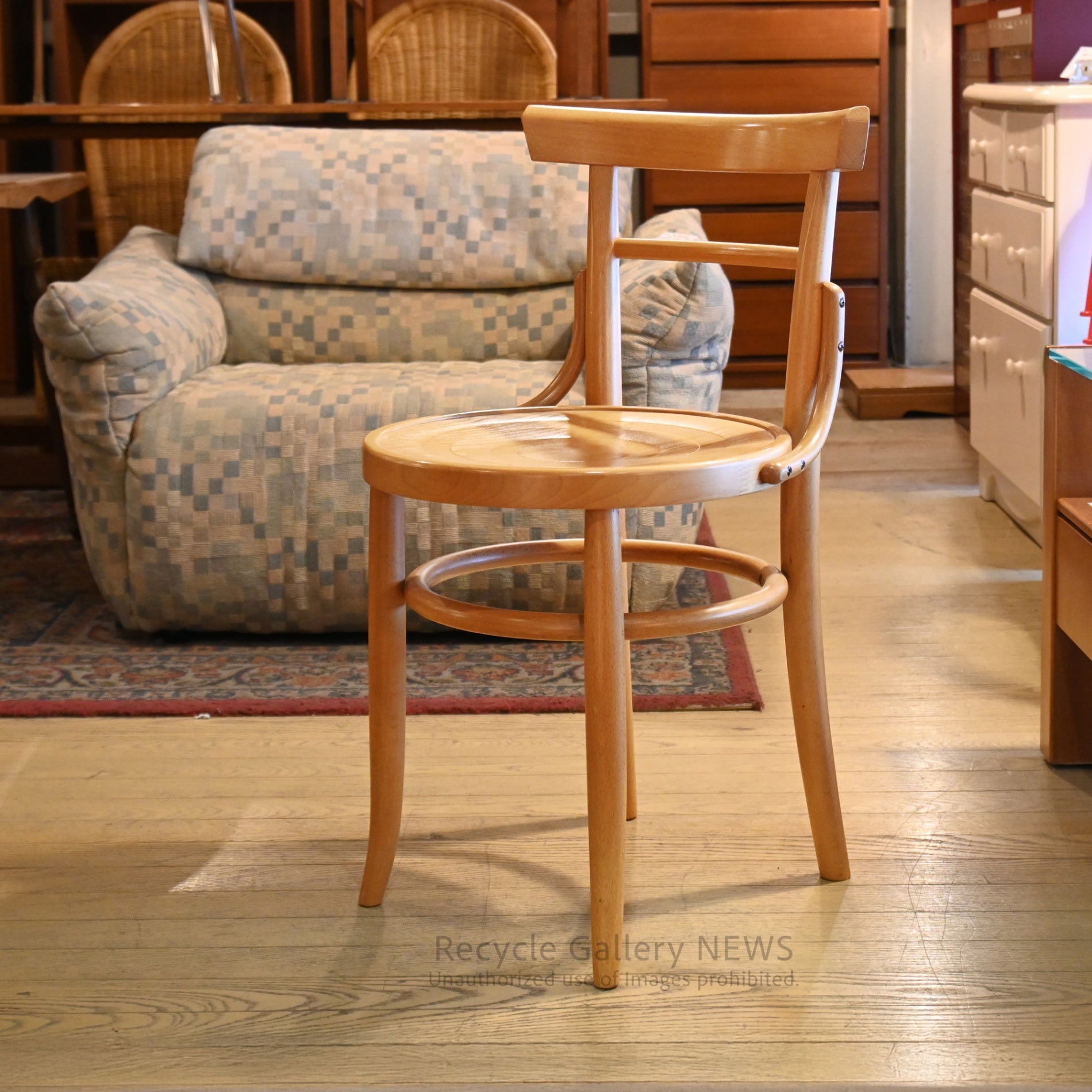 Akita Woodworking No. 1003 Dining Chair Natural Brown Japan / 秋田木工 No.1003 ダイニングチェア ナチュラルブラウン 日本