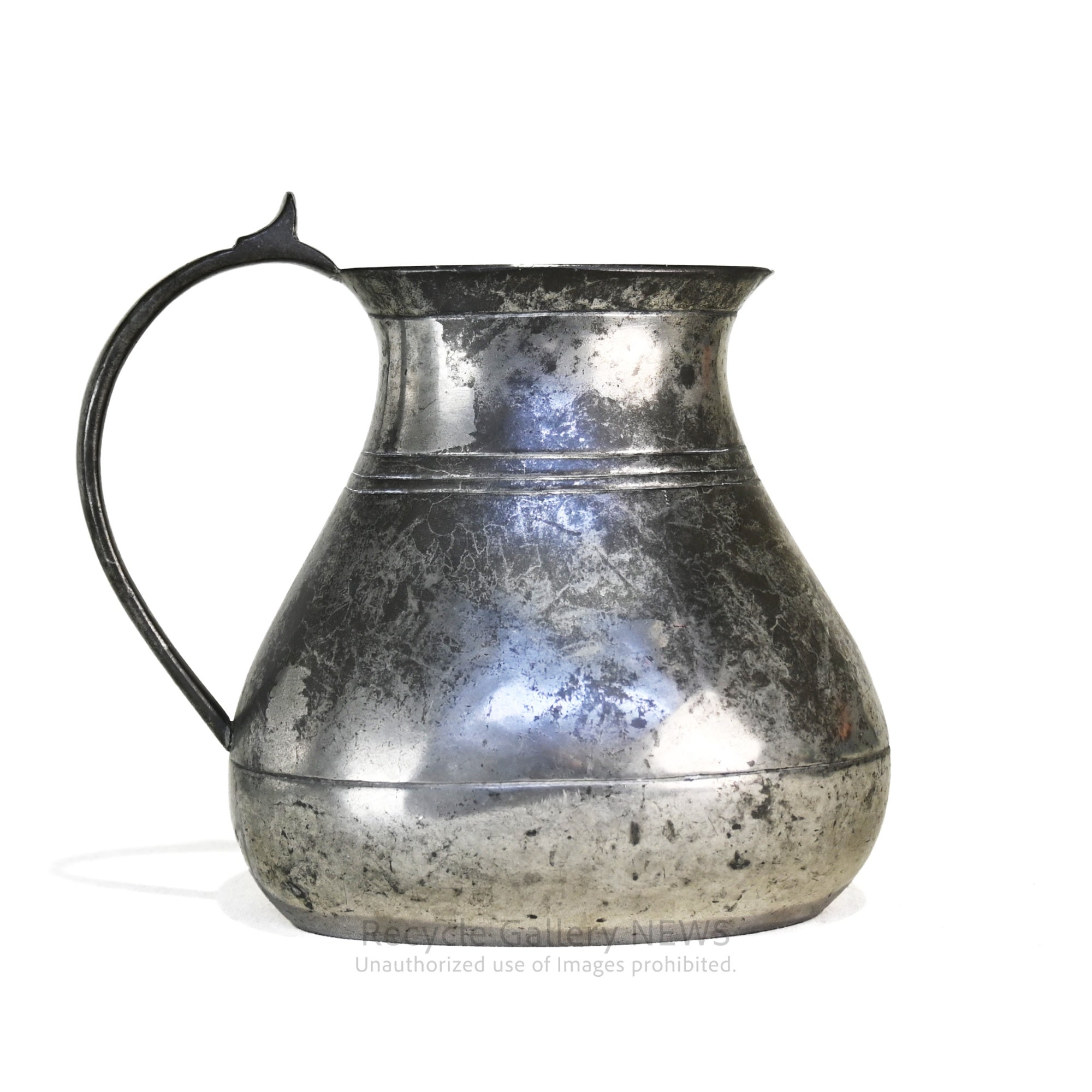 Fecit VCM Pitcher pewter Portuguese tableware Water jug / フェキット ピッチャー 錫 ピューター ポルトガル食器 水差し